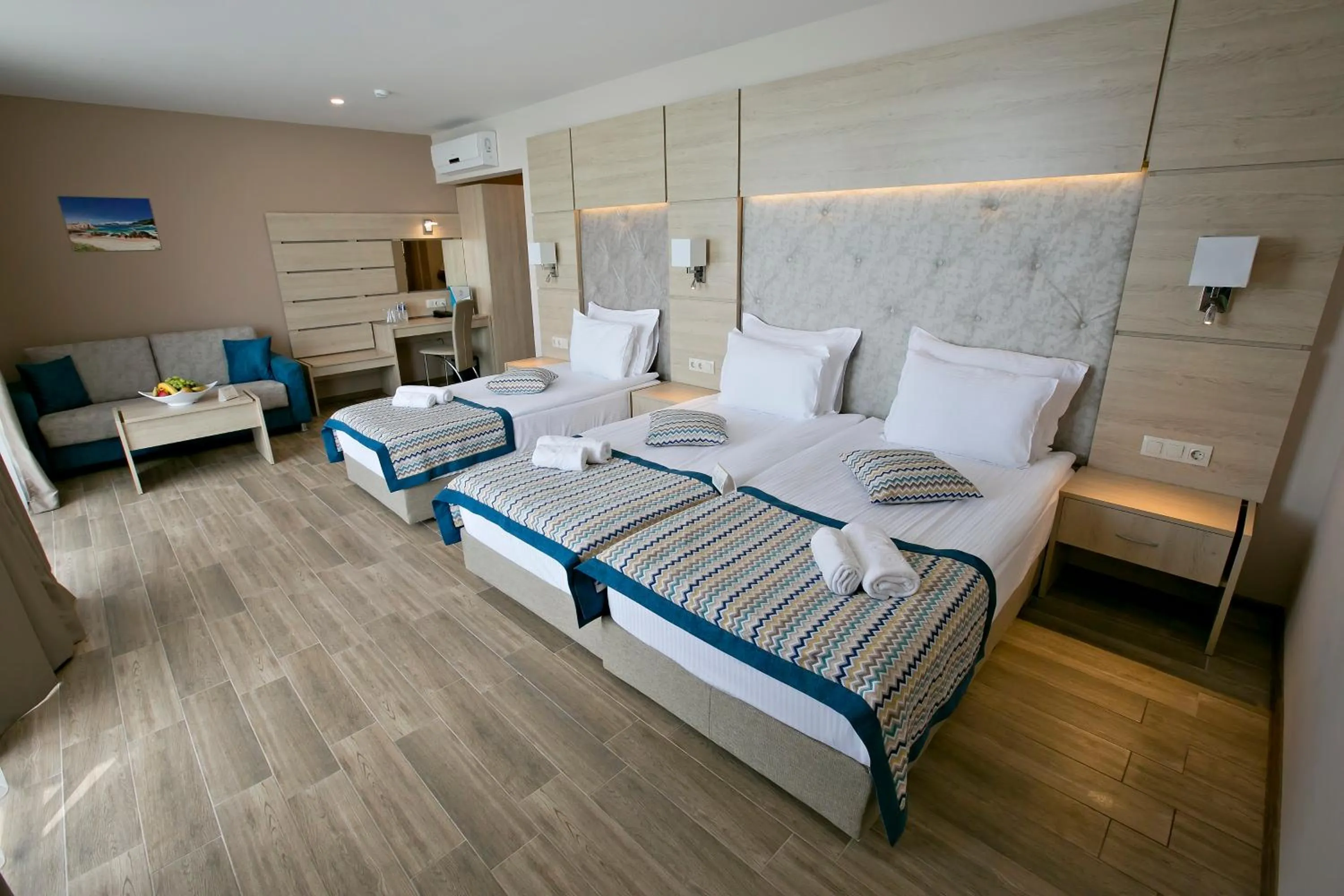 Photo of the whole room, Bed in Royal Grand Hotel and Spa - All Inclusive and Free beach accsess