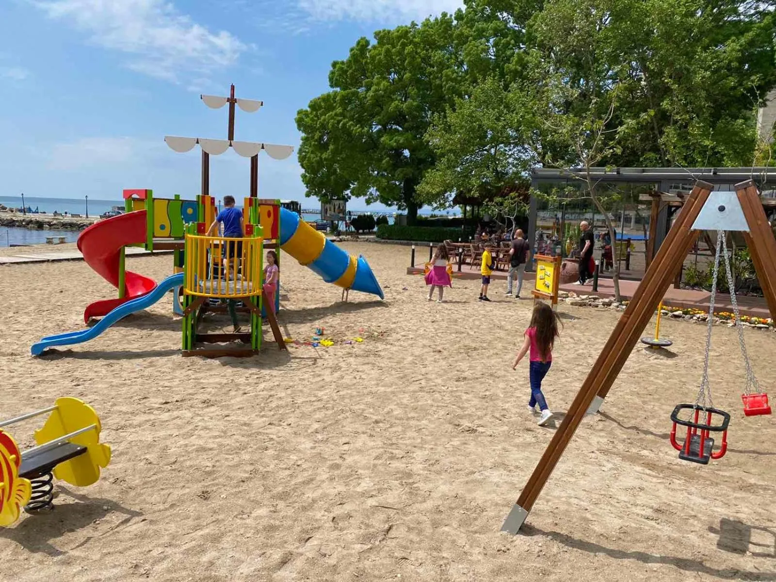 Children play ground in Royal Grand Hotel and Spa - All Inclusive and Free beach accsess