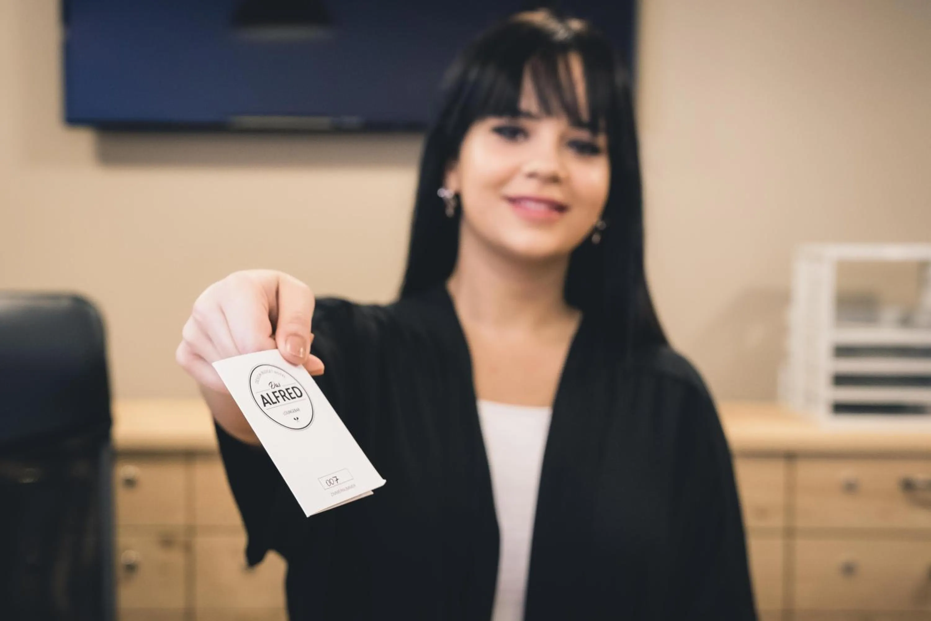 Lobby or reception in Das Alfred