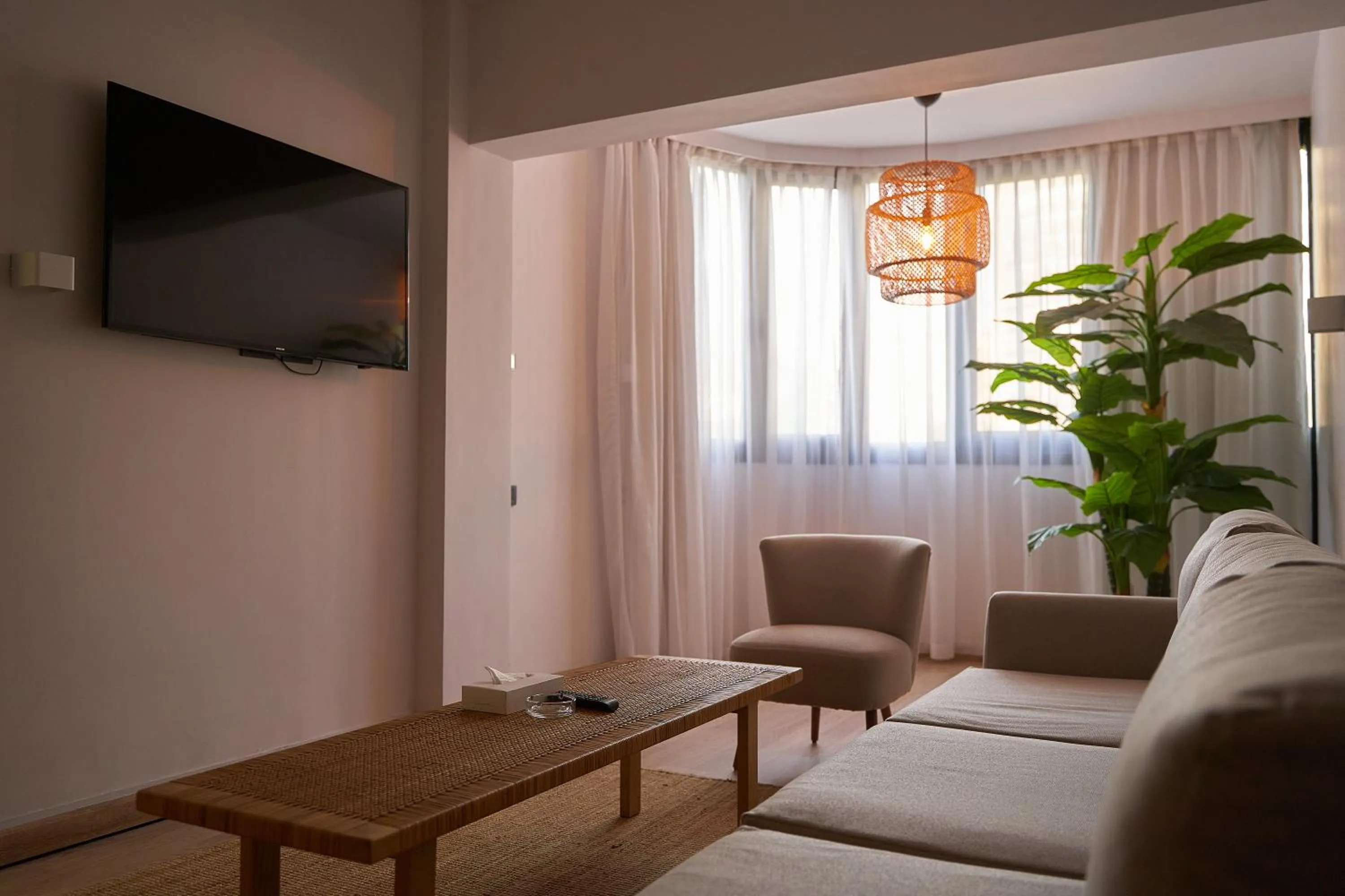 Seating area in New President Hotel Cairo