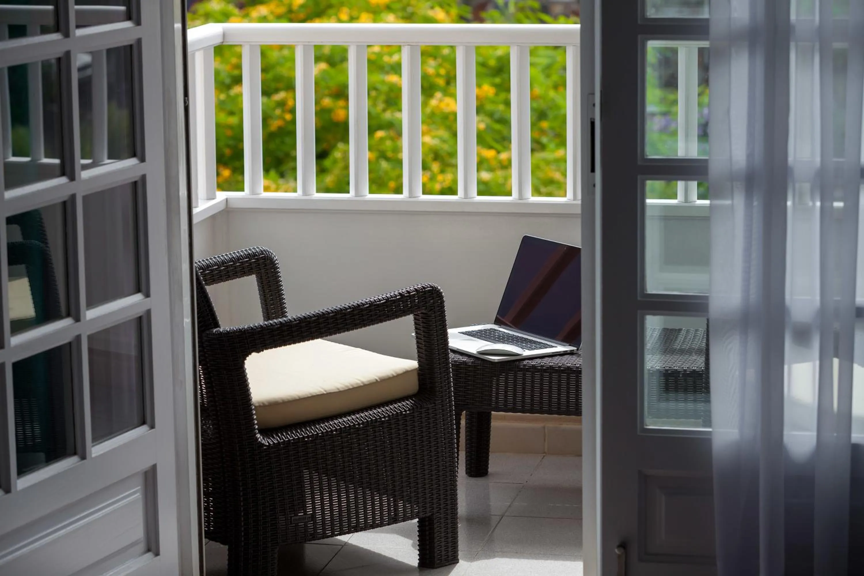 Balcony/Terrace in Apartamentos Los Dragos del Norte