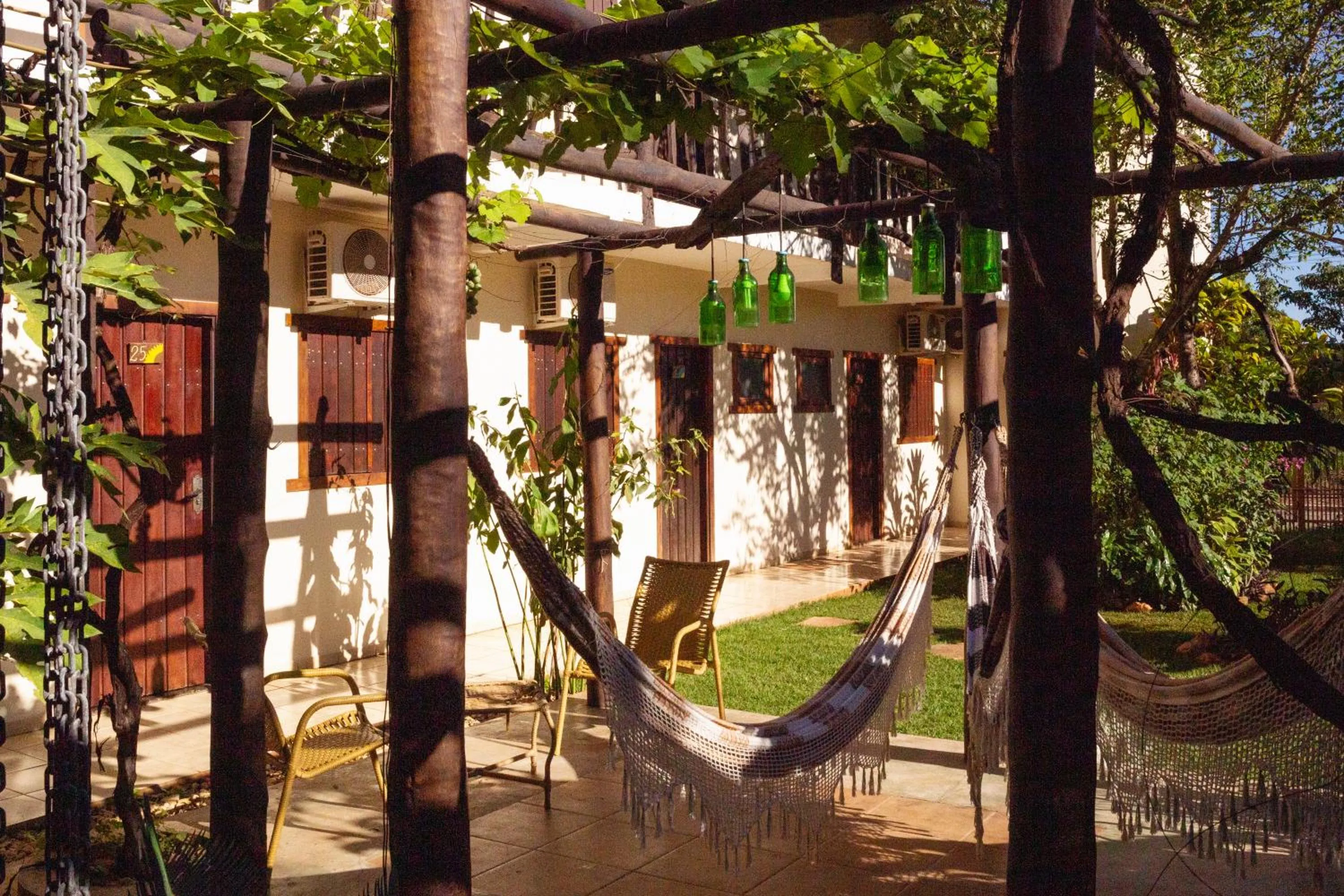 Garden in Pousada Chamamé