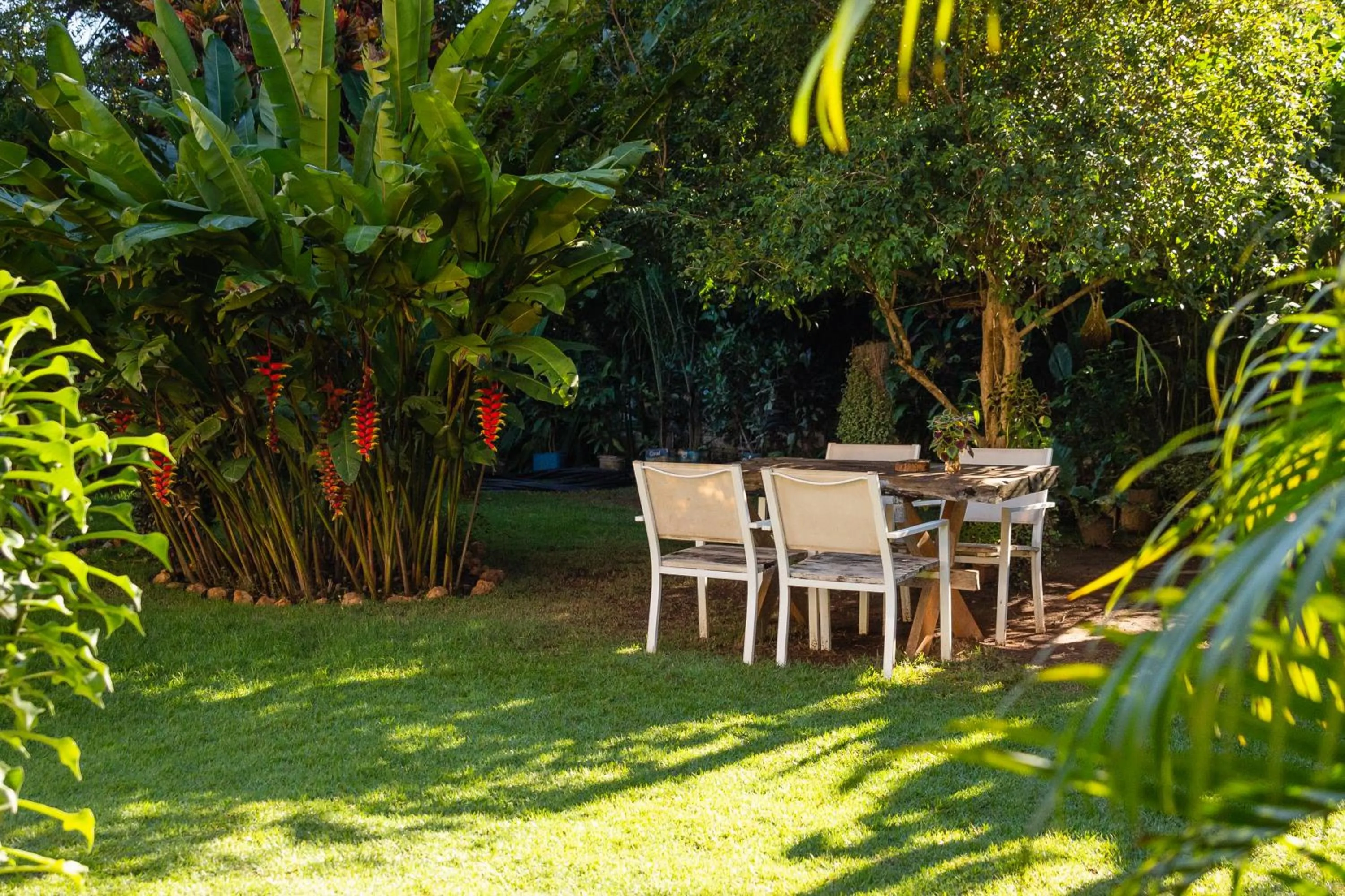 Patio in Pousada Chamamé