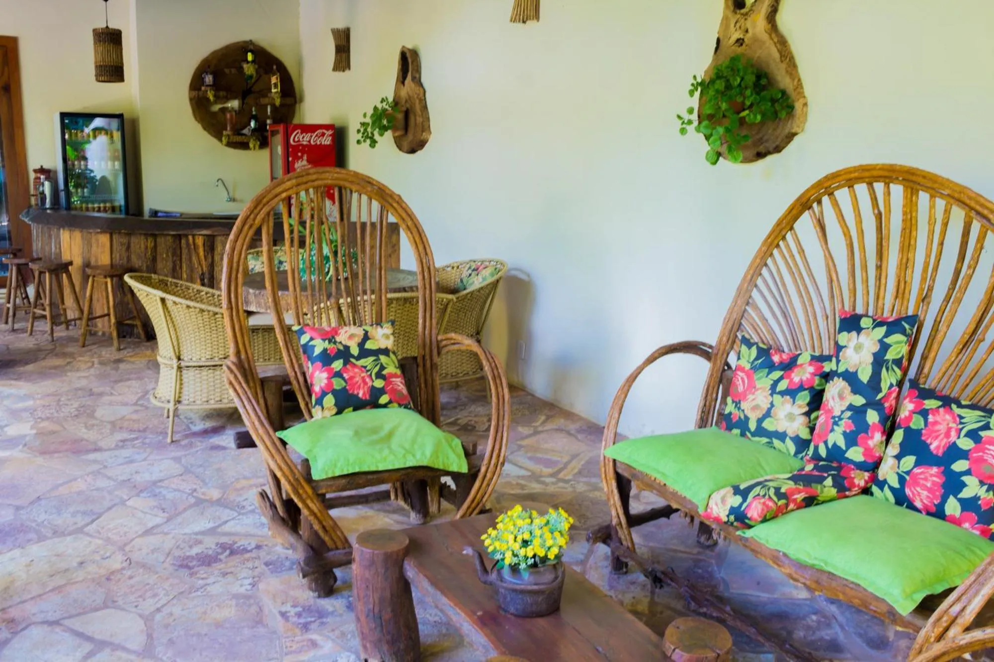 Balcony/Terrace in Pousada Chamamé