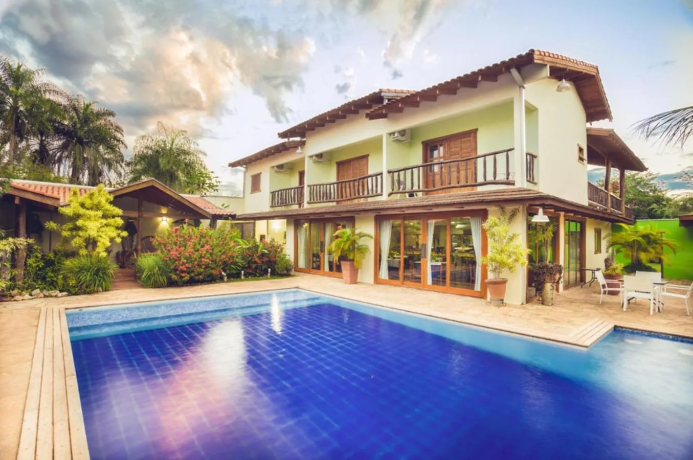 Floor plan in Pousada Chamamé