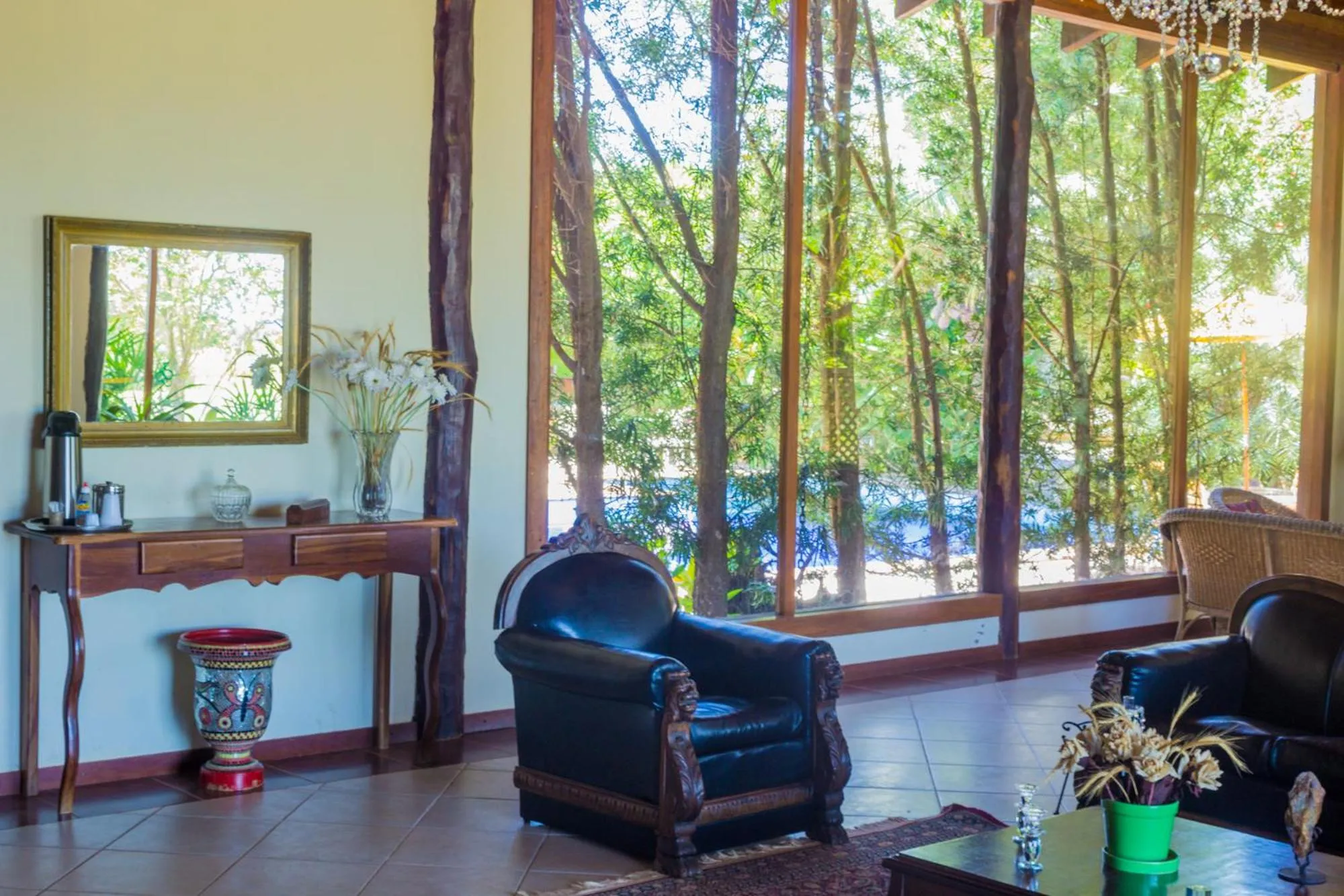 Decorative detail in Pousada Chamamé