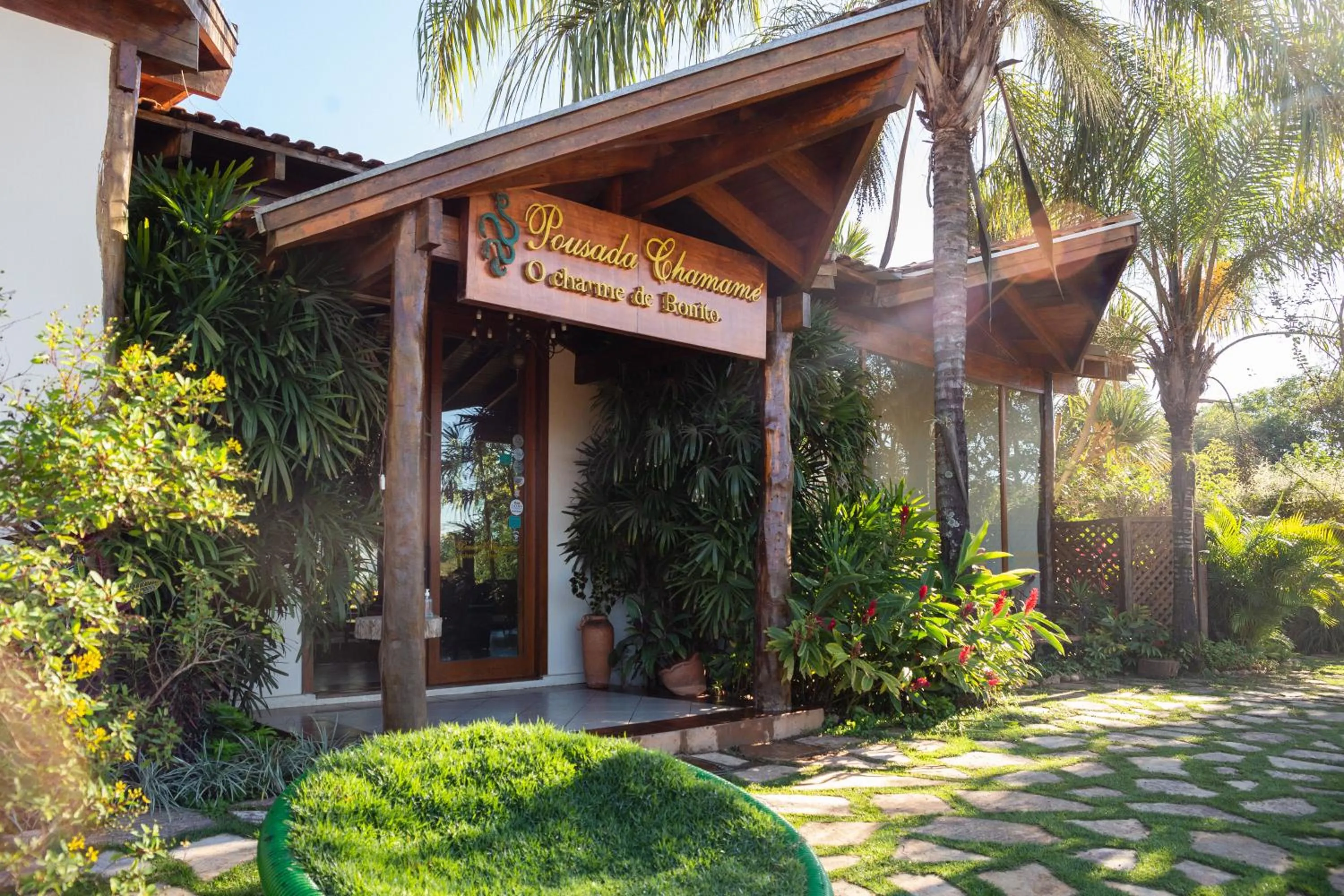 Facade/entrance in Pousada Chamamé