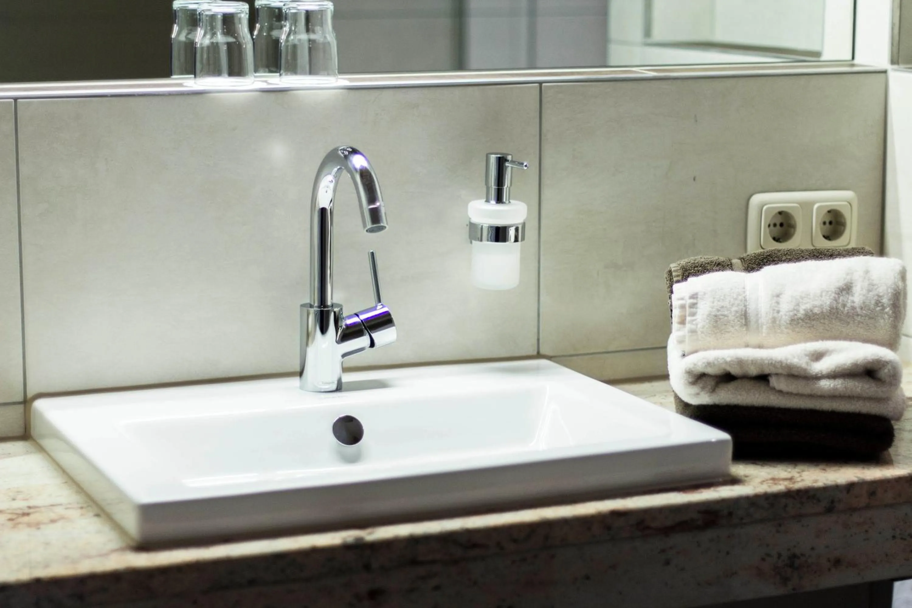 Bathroom in Hotel Garni Lawens