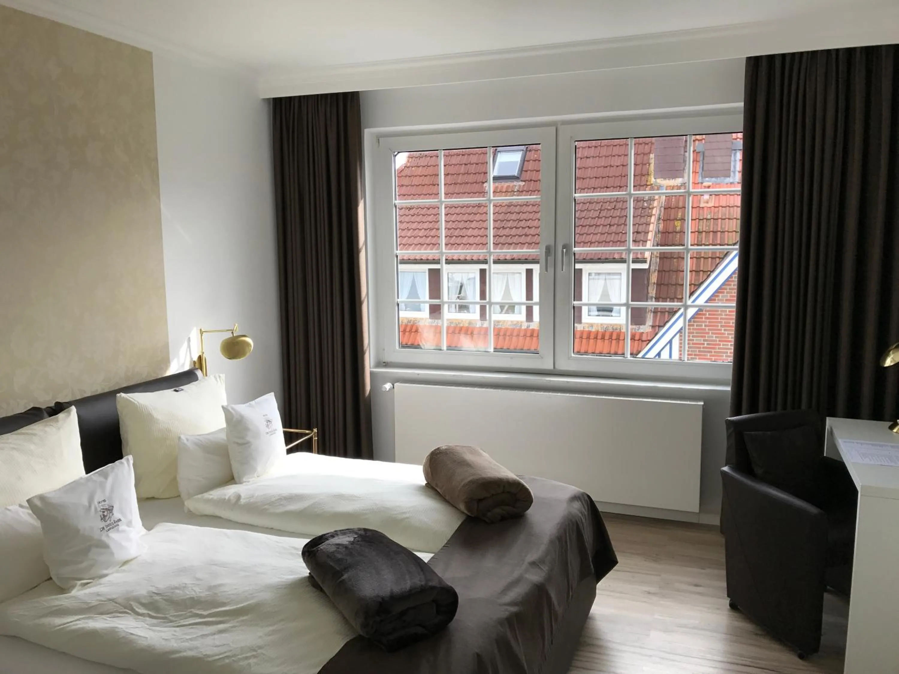 Bed in Hotel De Insulåner