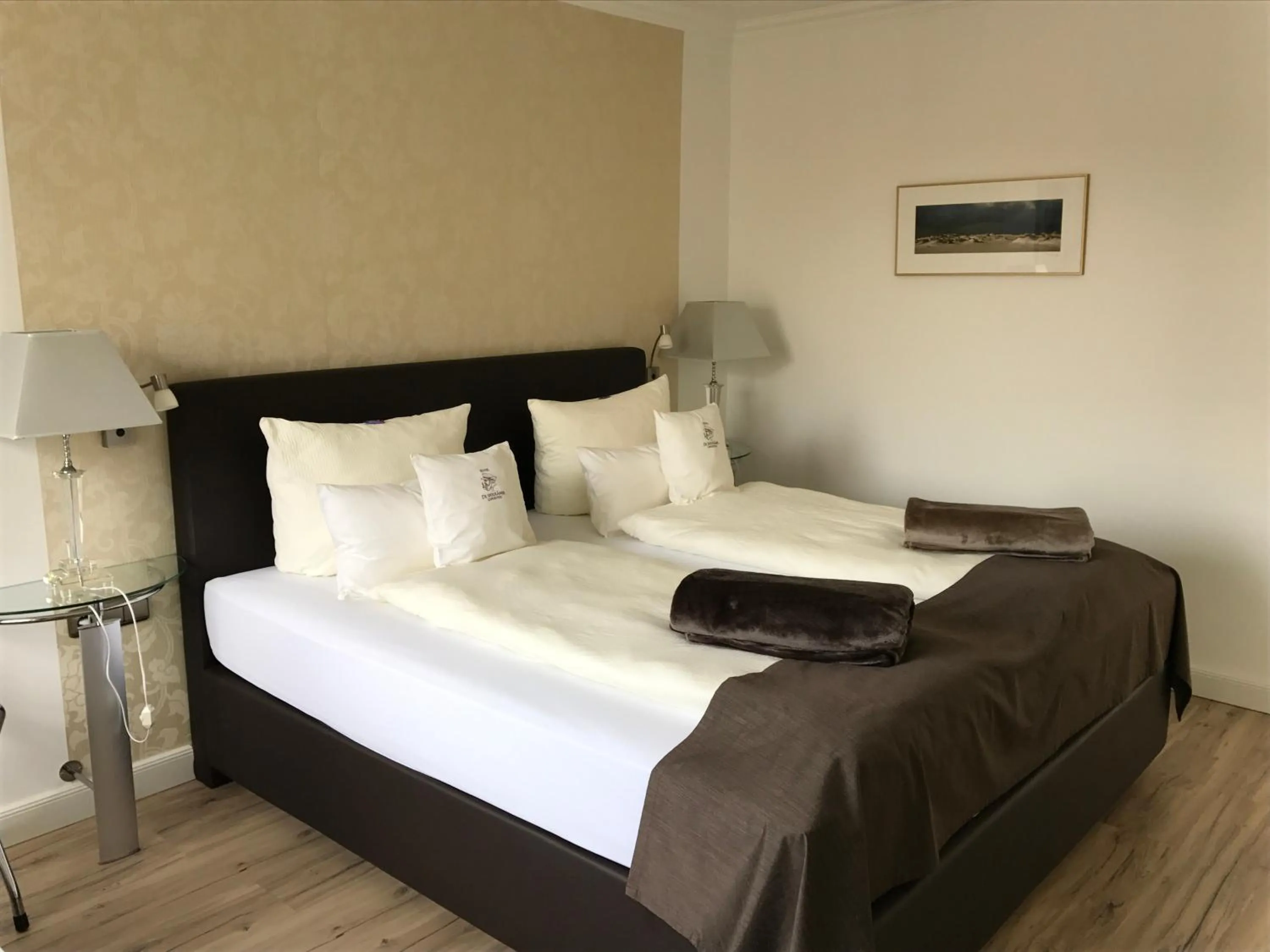 Bed in Hotel De Insulåner