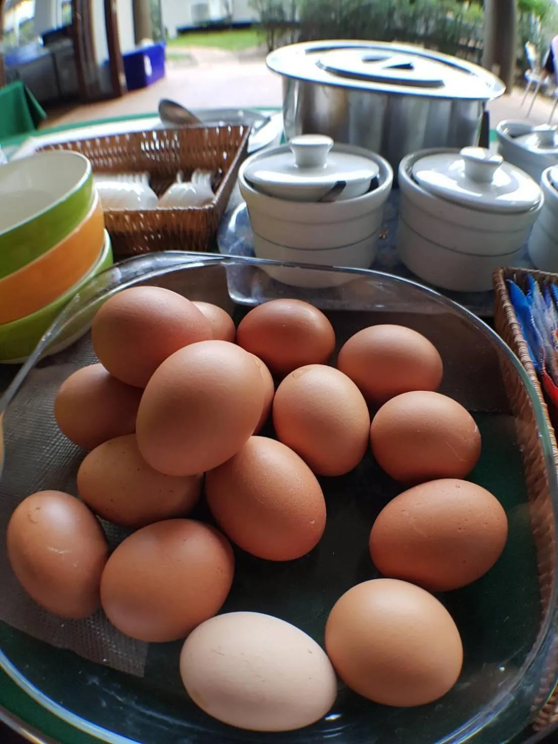 Breakfast in Arantarakiri Resort Khao Yai