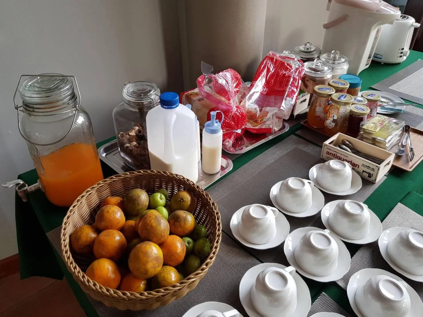 Breakfast in Arantarakiri Resort Khao Yai