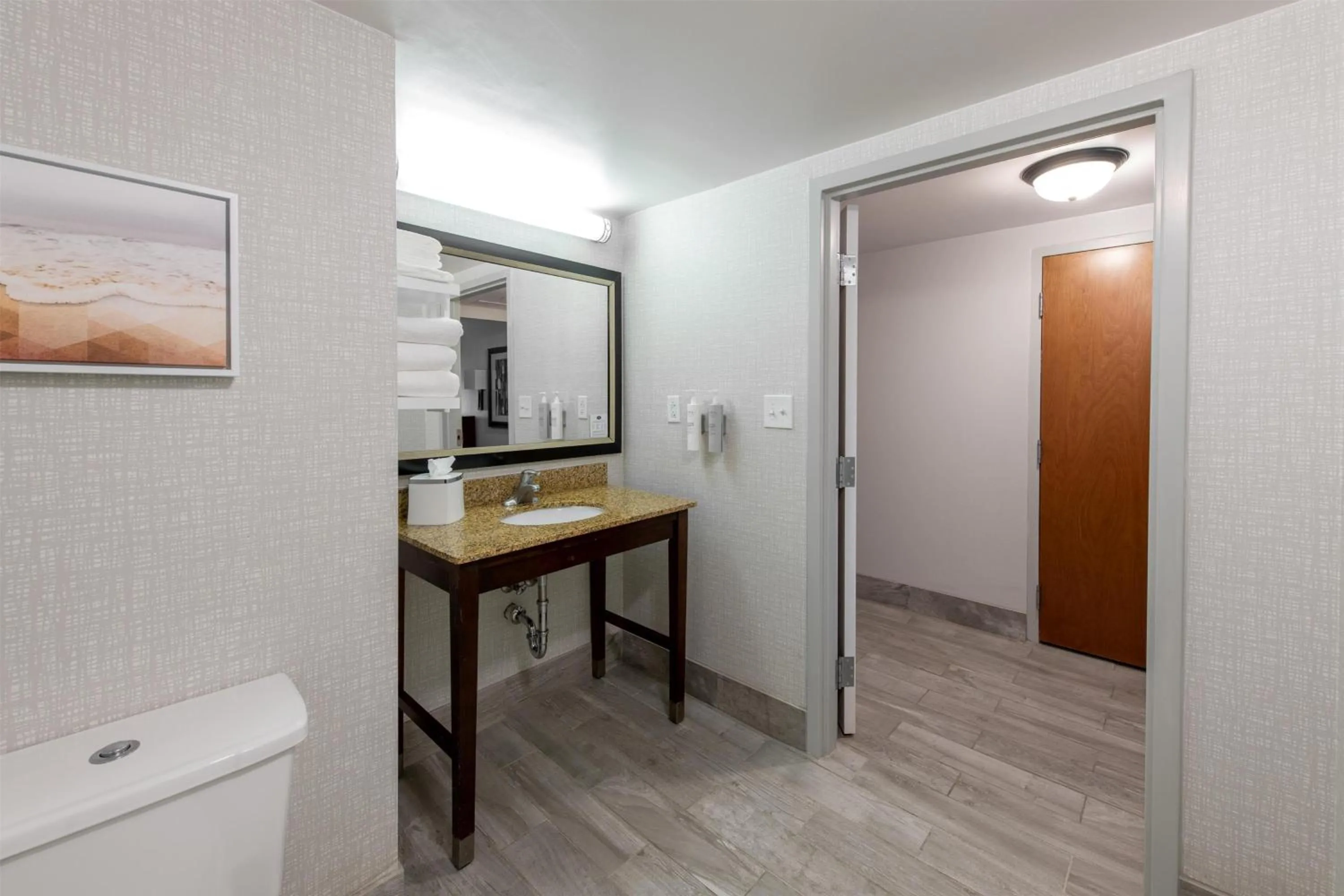 Bathroom in Hampton Inn Newport News-Yorktown