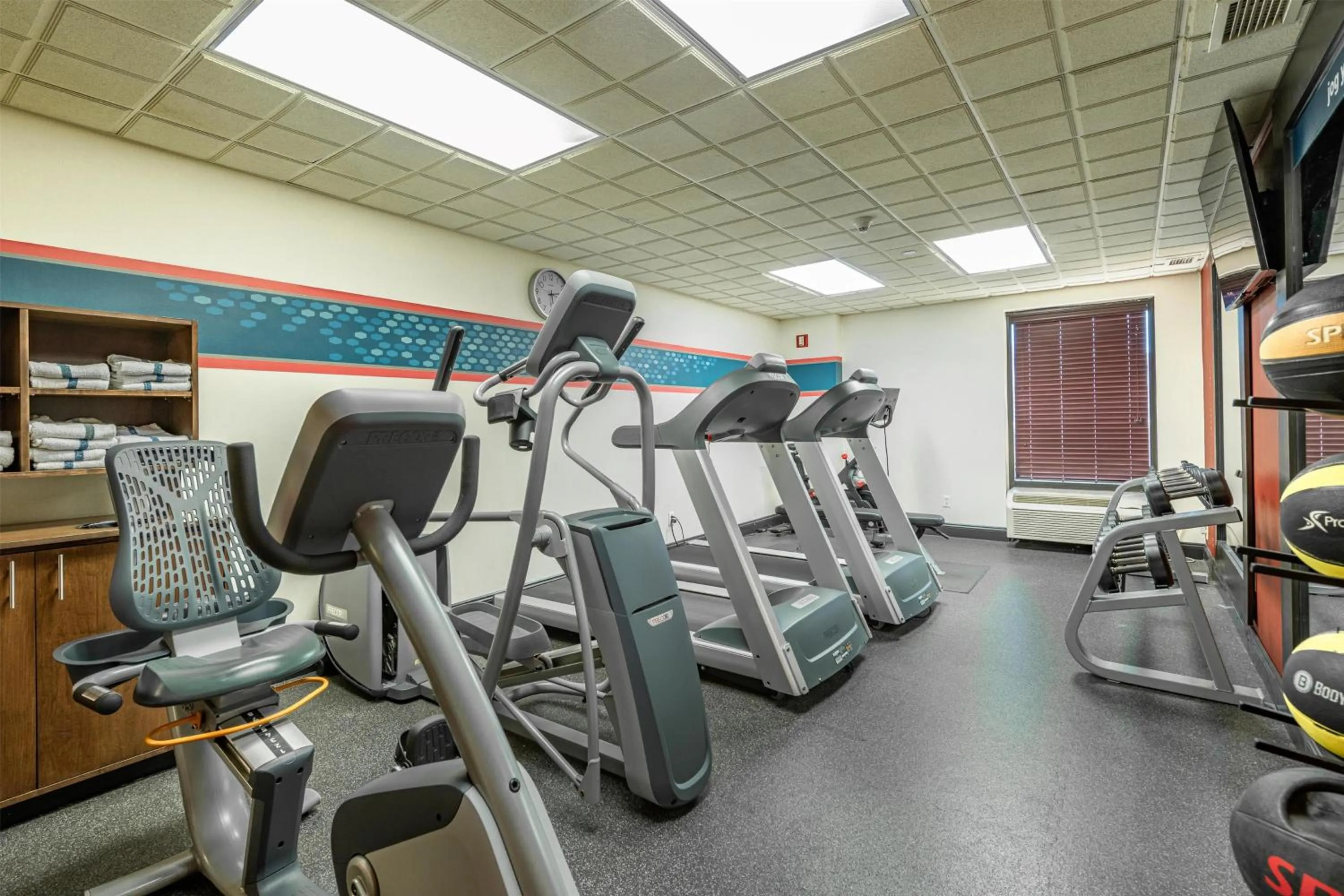 Fitness centre/facilities in Hampton Inn Newport News-Yorktown