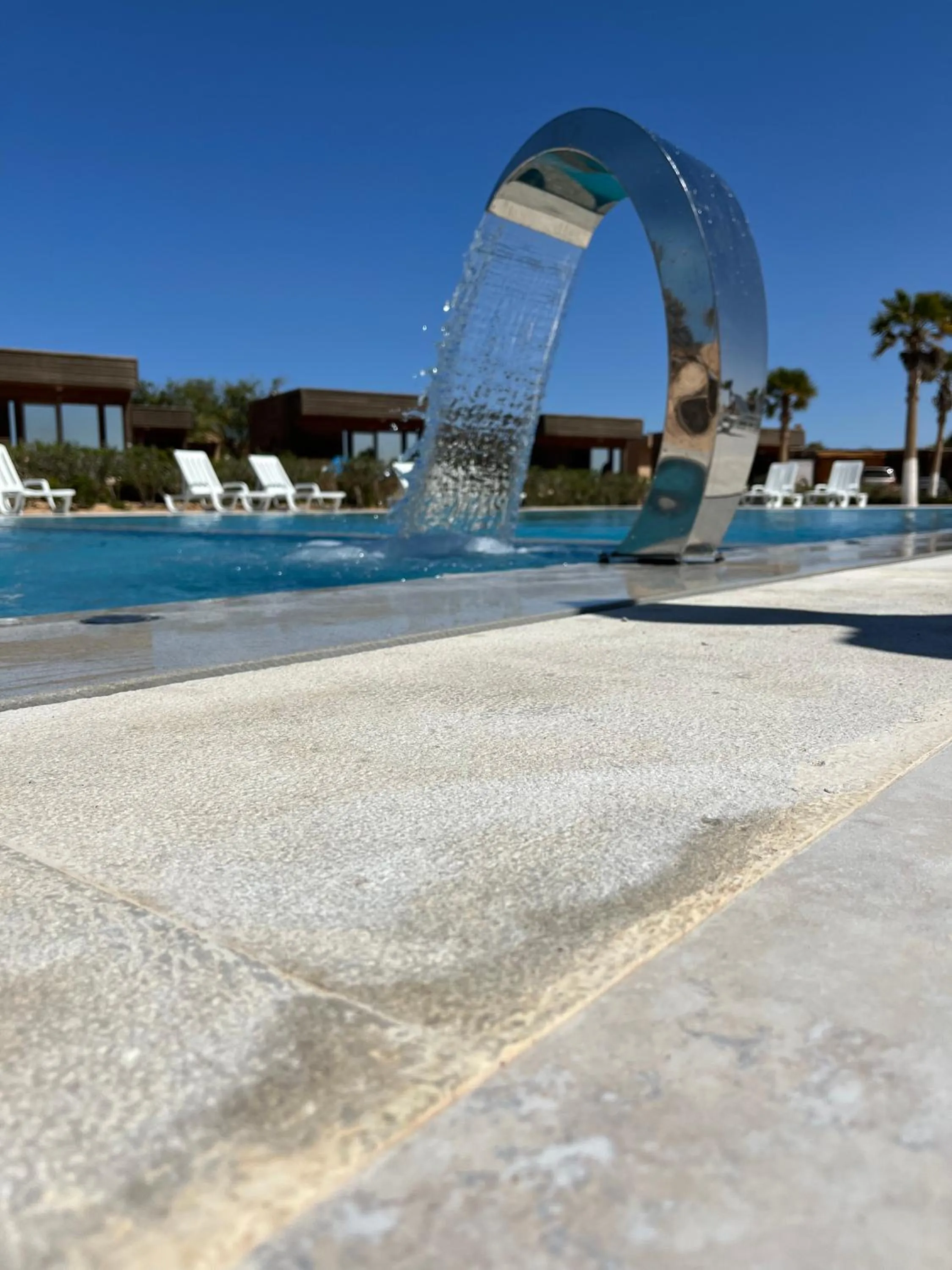 Swimming pool in Dakhla Camp