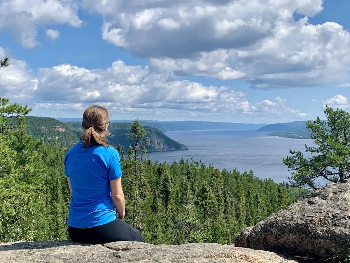 River view in Motel de l'Anse a l'Eau