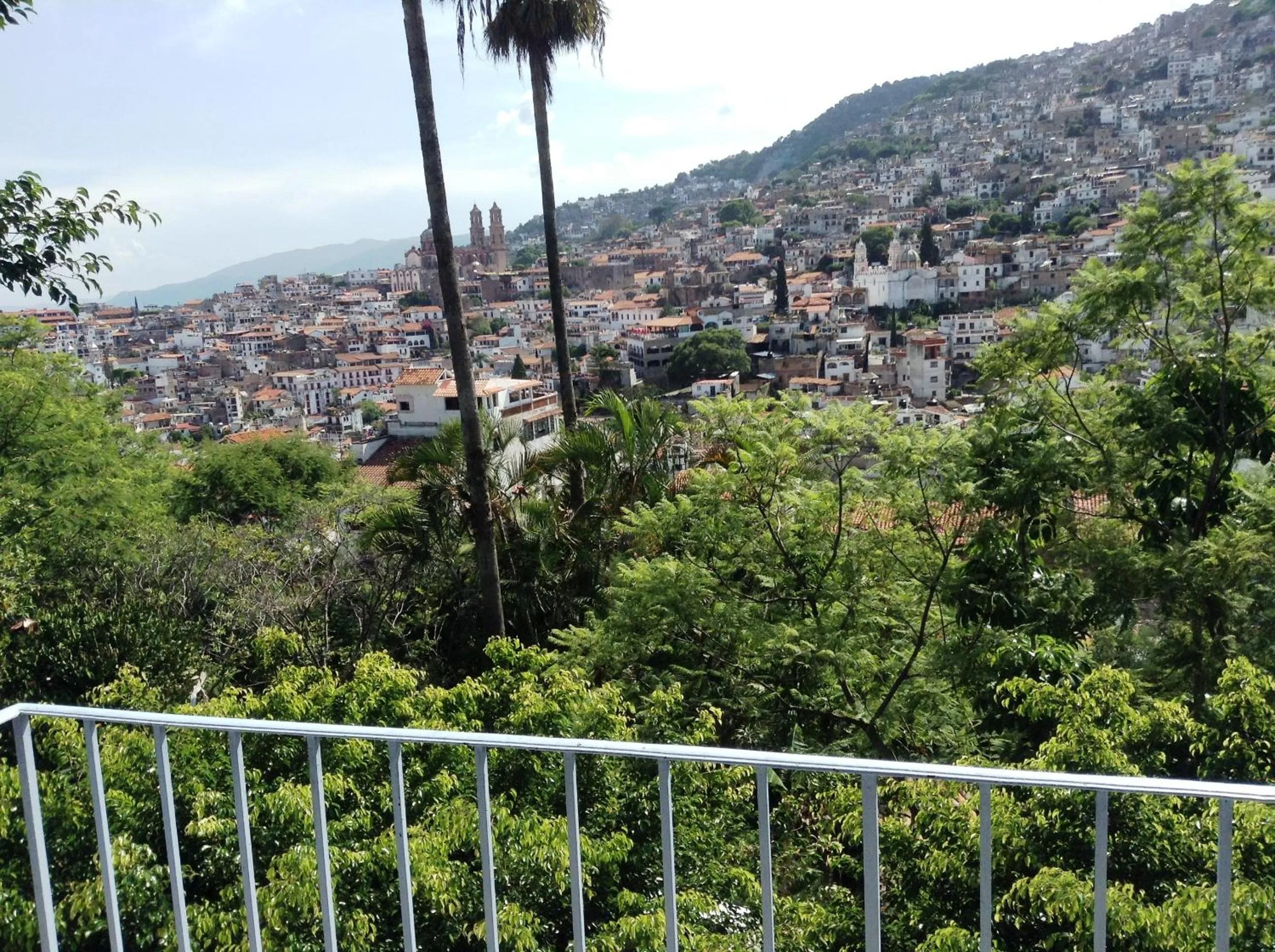 City view, View in Hotel De La Borda