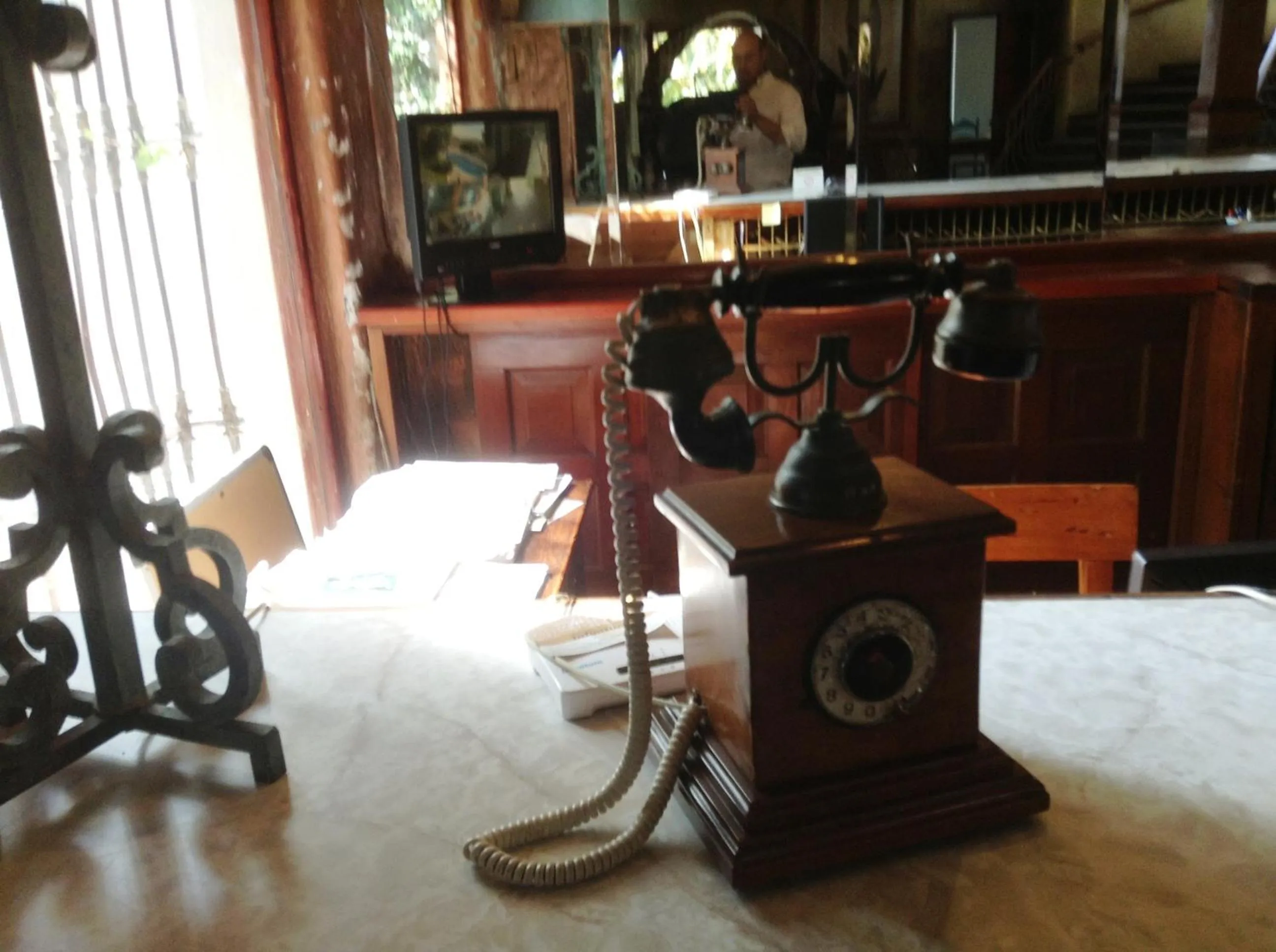 Decorative detail in Hotel De La Borda