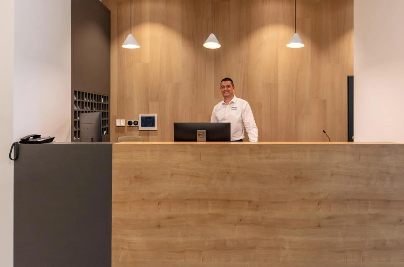 Lobby or reception in Hotel OTP Balatonszemes