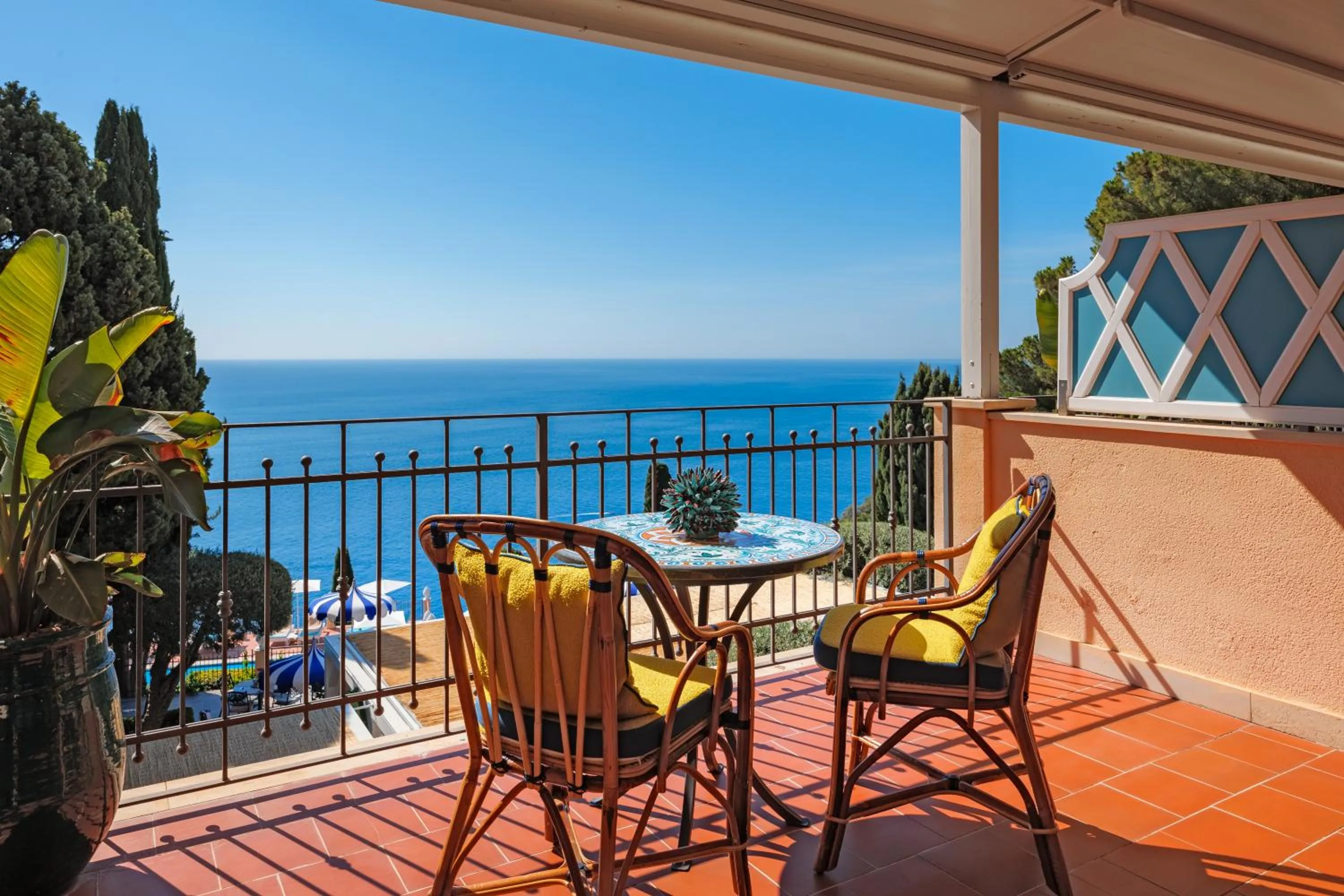 Balcony/Terrace in Grand Hotel San Pietro Taormina