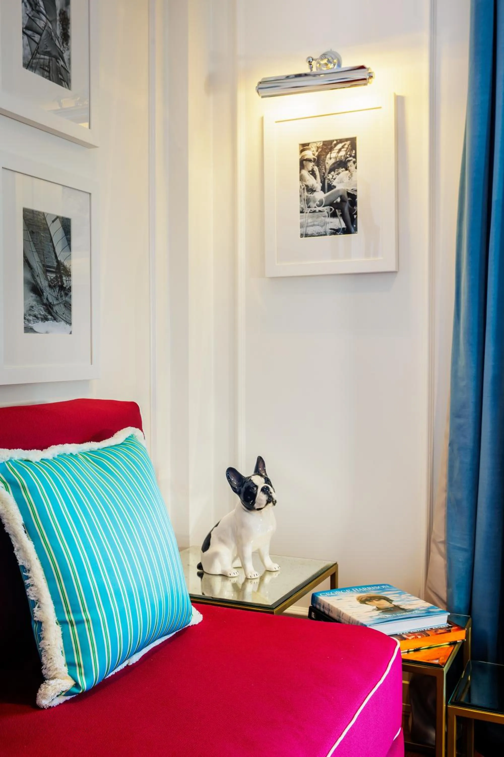 Living room, Bed in Grand Hotel San Pietro Taormina