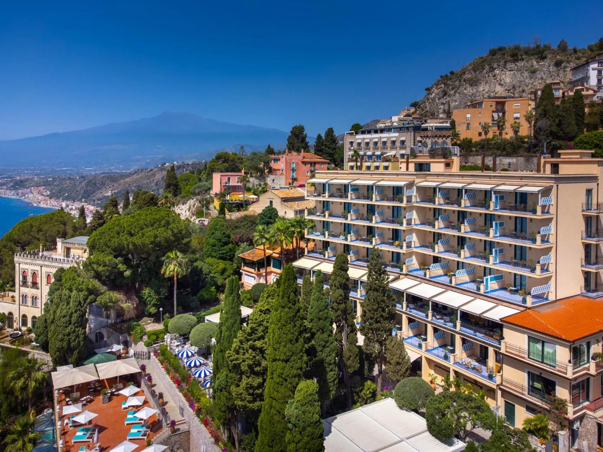 Facade/entrance in Grand Hotel San Pietro Taormina