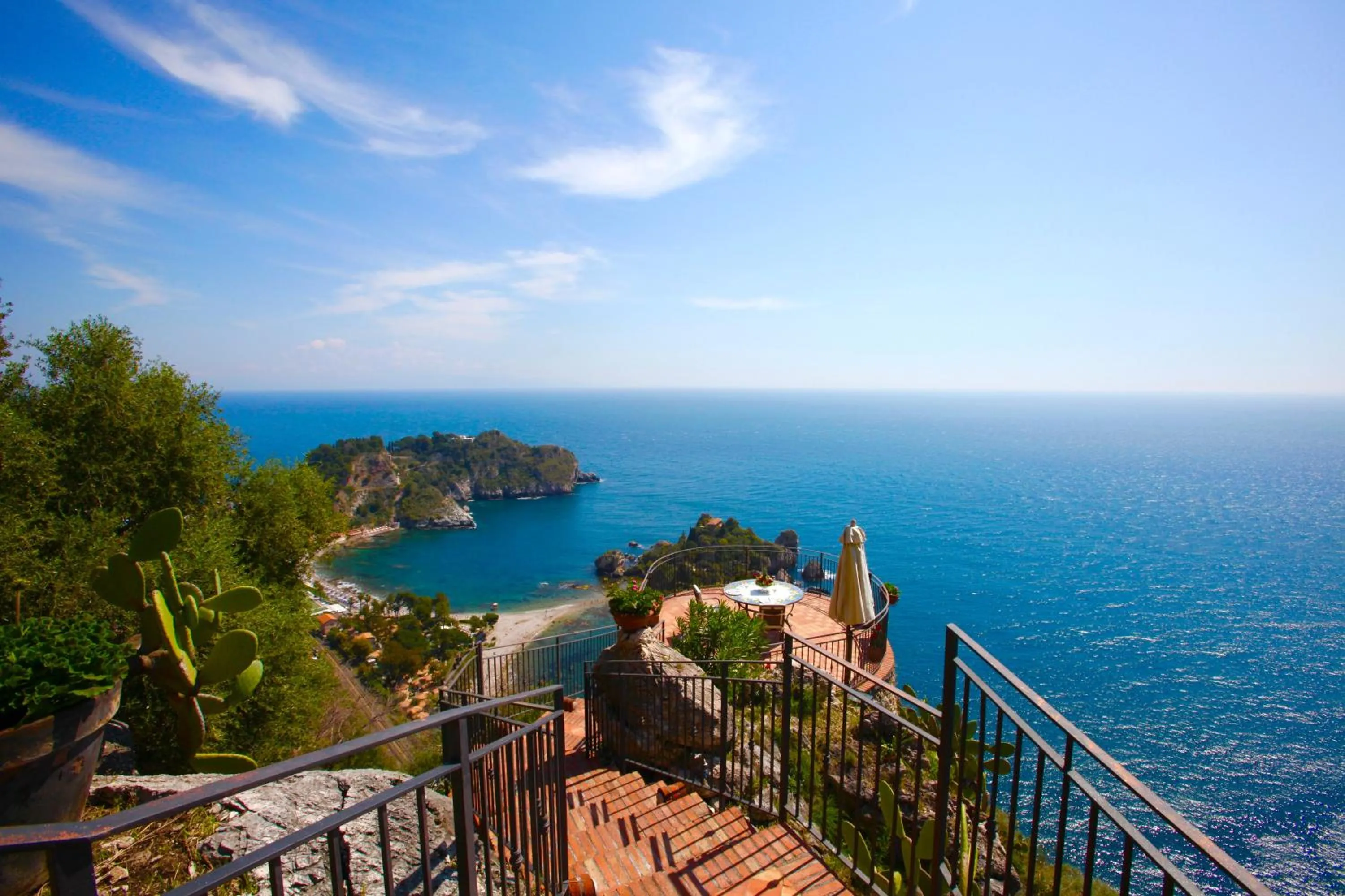 Balcony/Terrace in Grand Hotel San Pietro Taormina