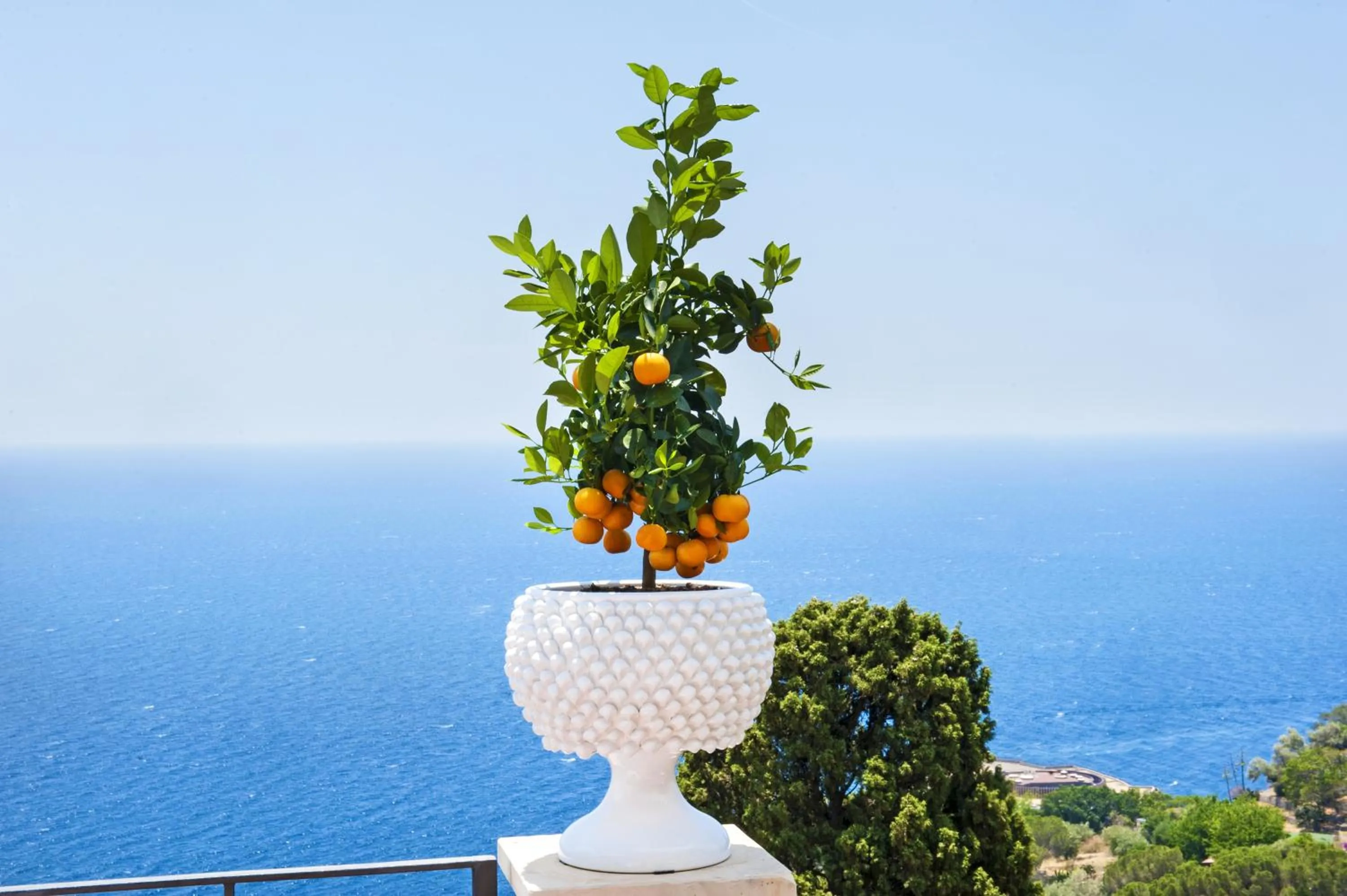 Sea view in Grand Hotel San Pietro Taormina