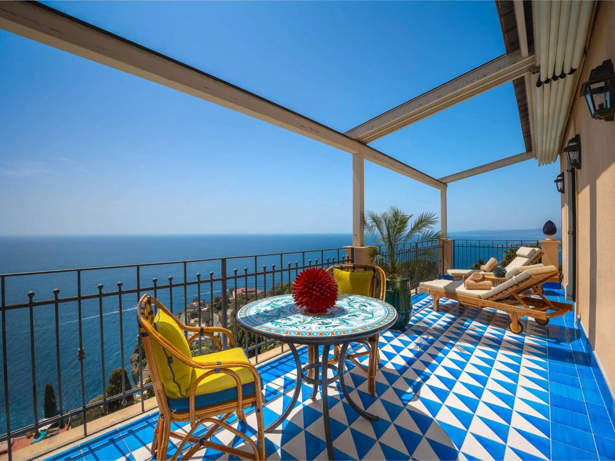 Natural landscape in Grand Hotel San Pietro Taormina