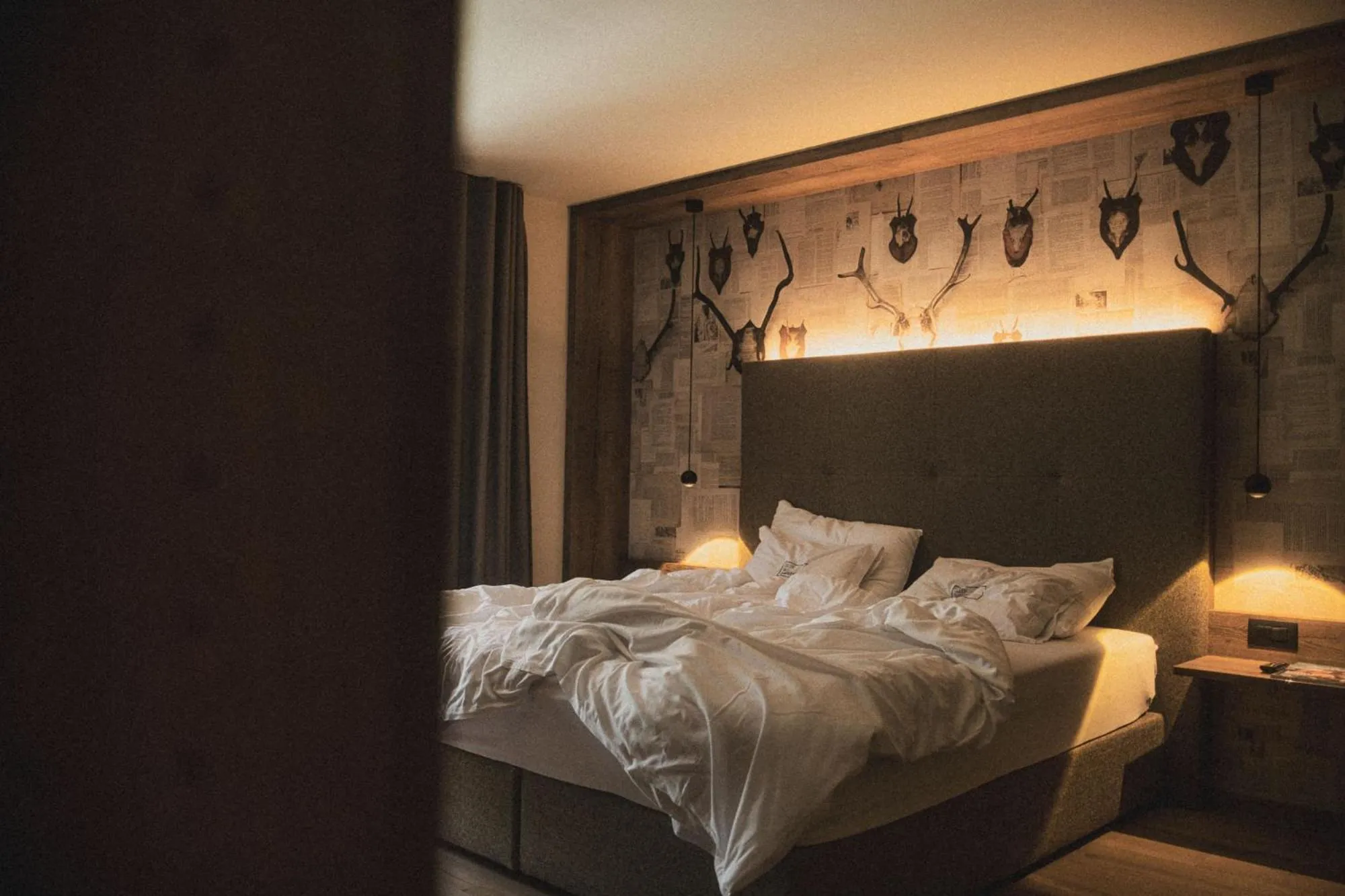 Bed in Hotel Christof