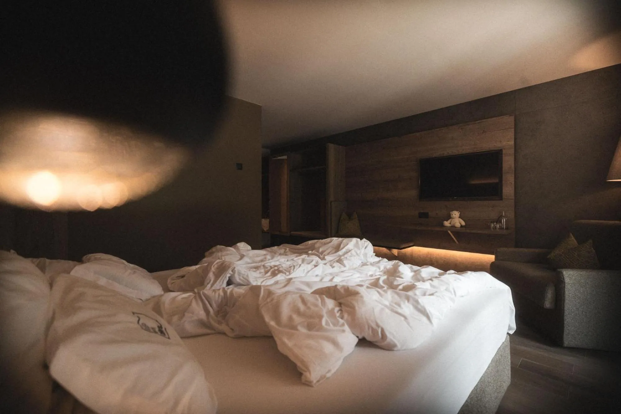 Bed in Hotel Christof