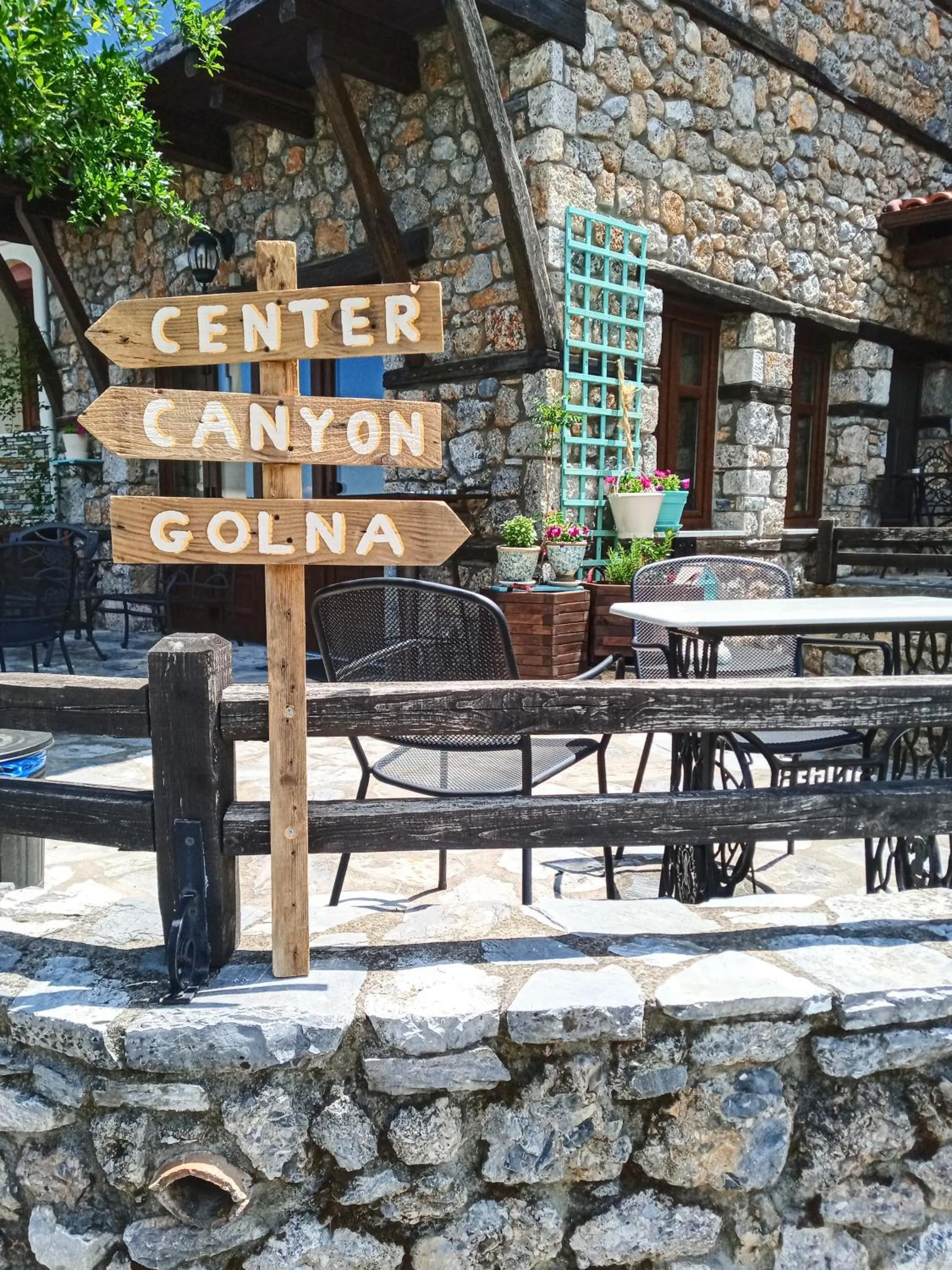 Garden in Palio Litochoro The Countryside Lodge