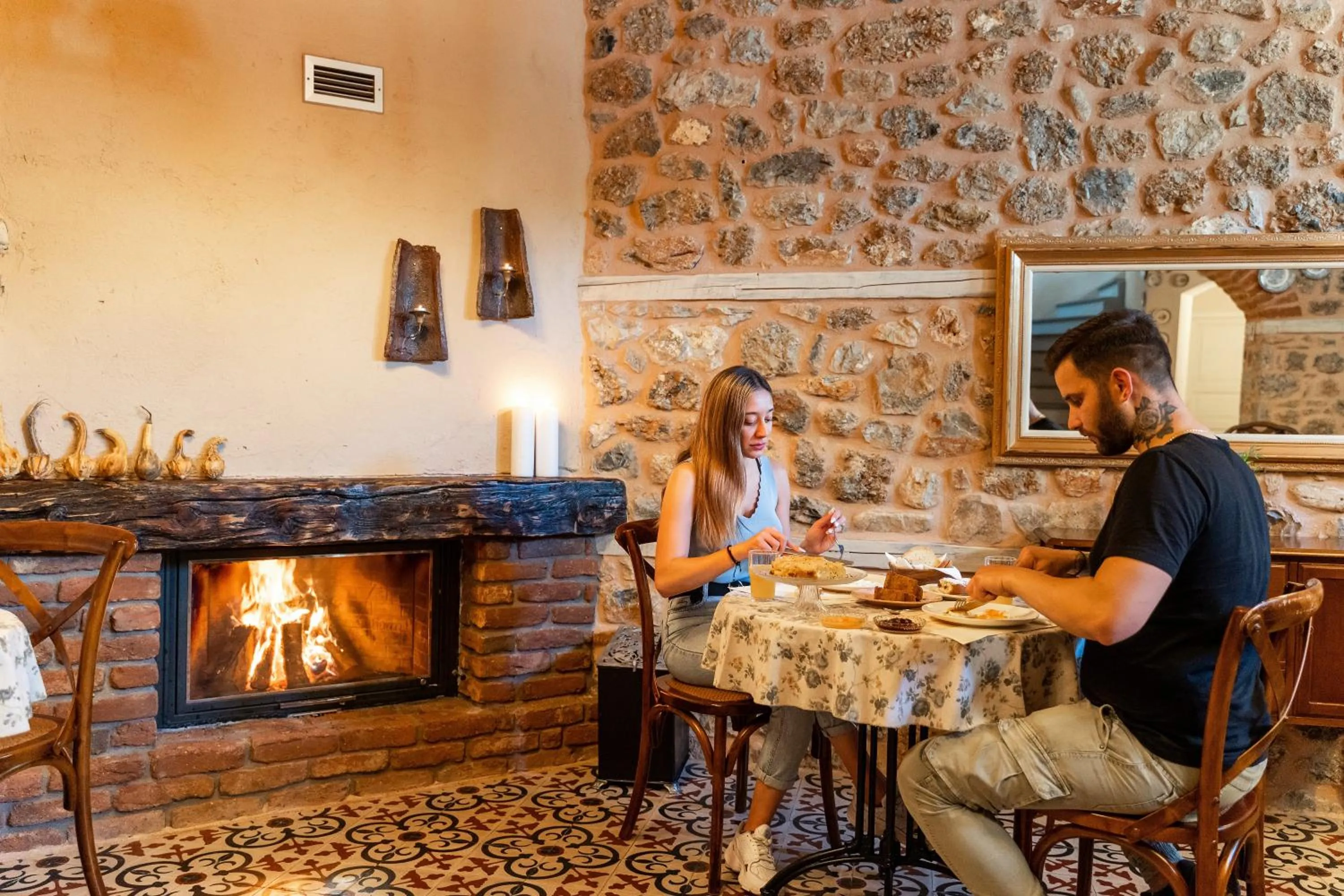 Guests in Palio Litochoro The Countryside Lodge