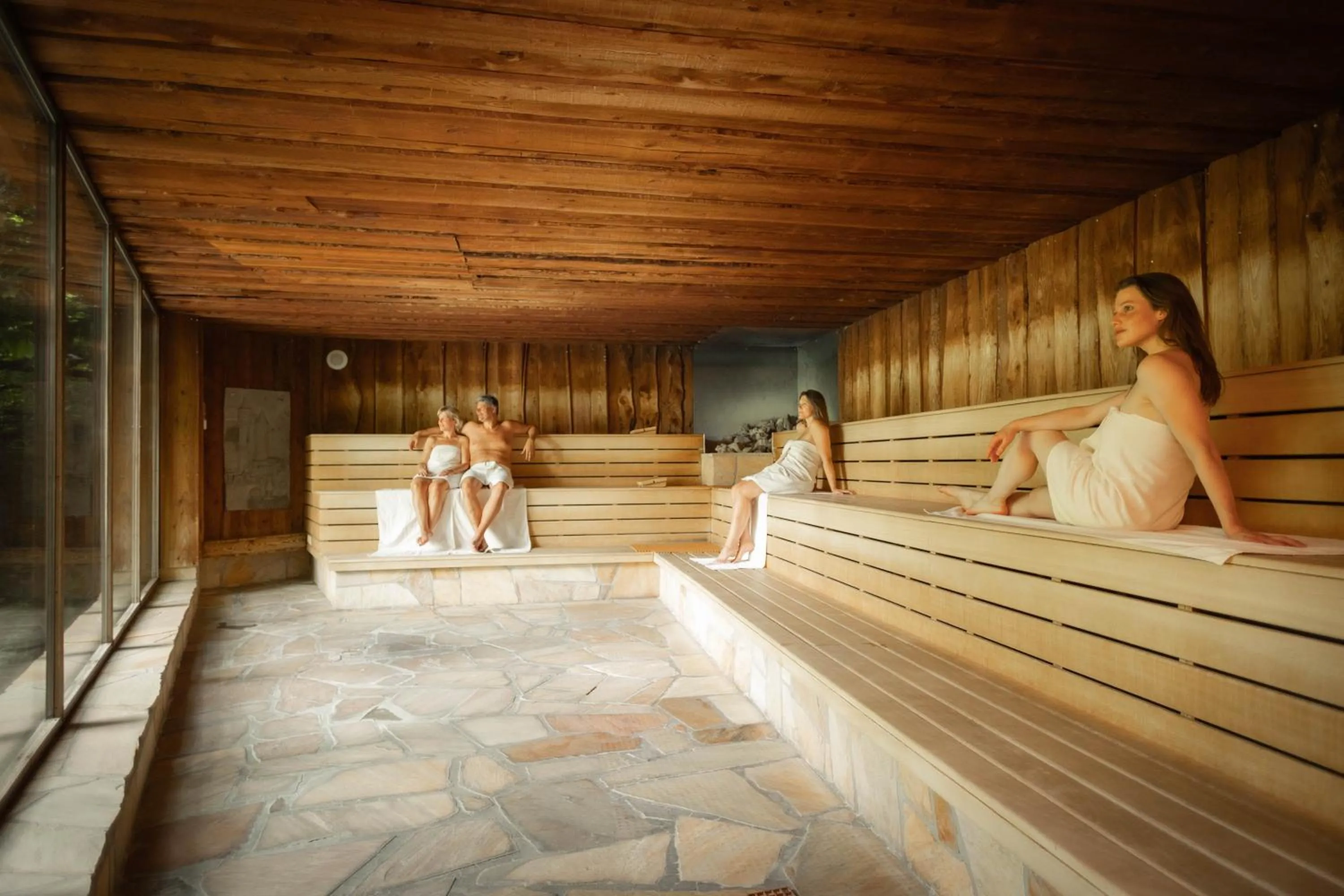 Sauna in Thermae Boetfort Hotel