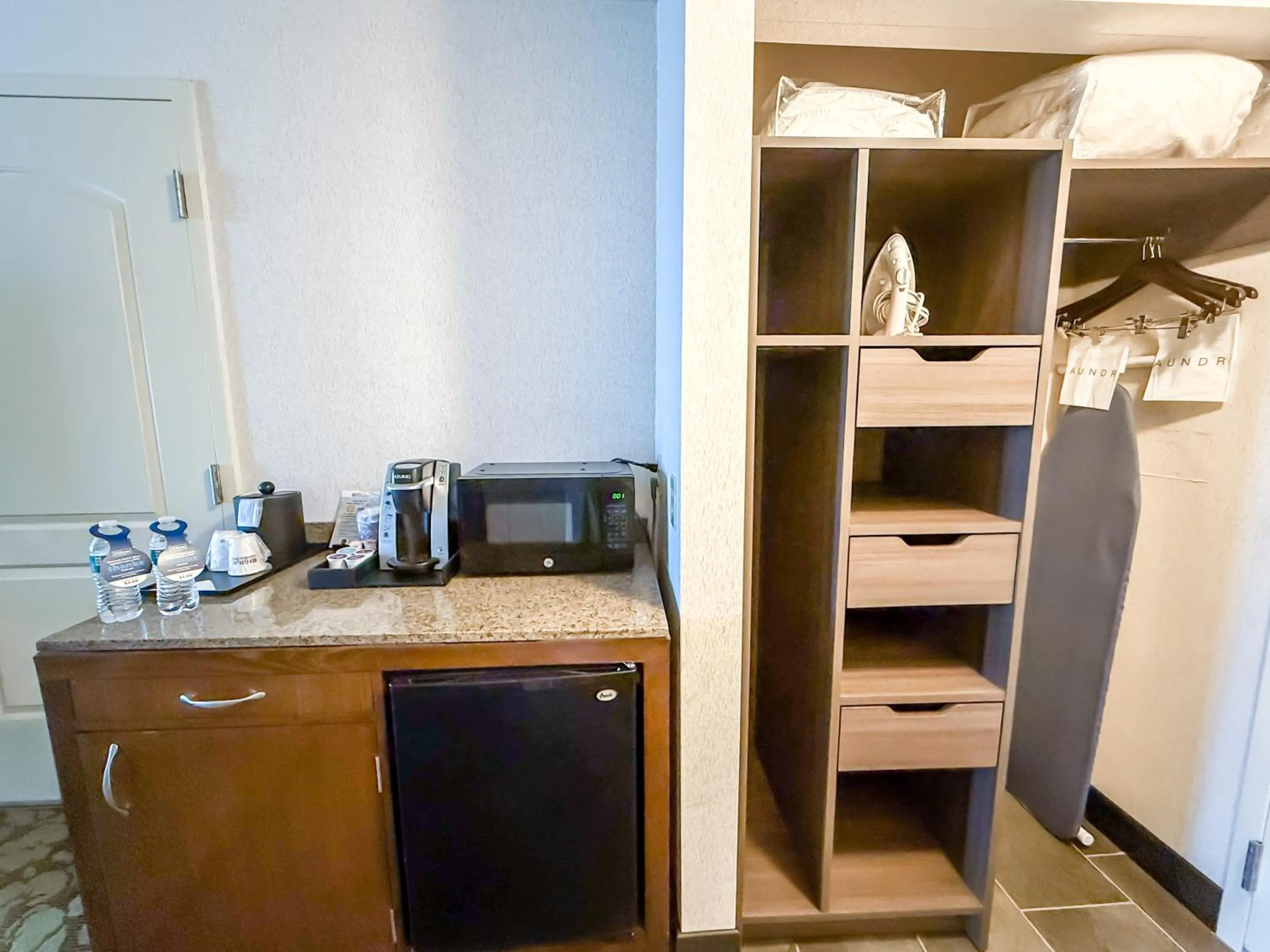 flat iron in Hilton Garden Inn Gilroy