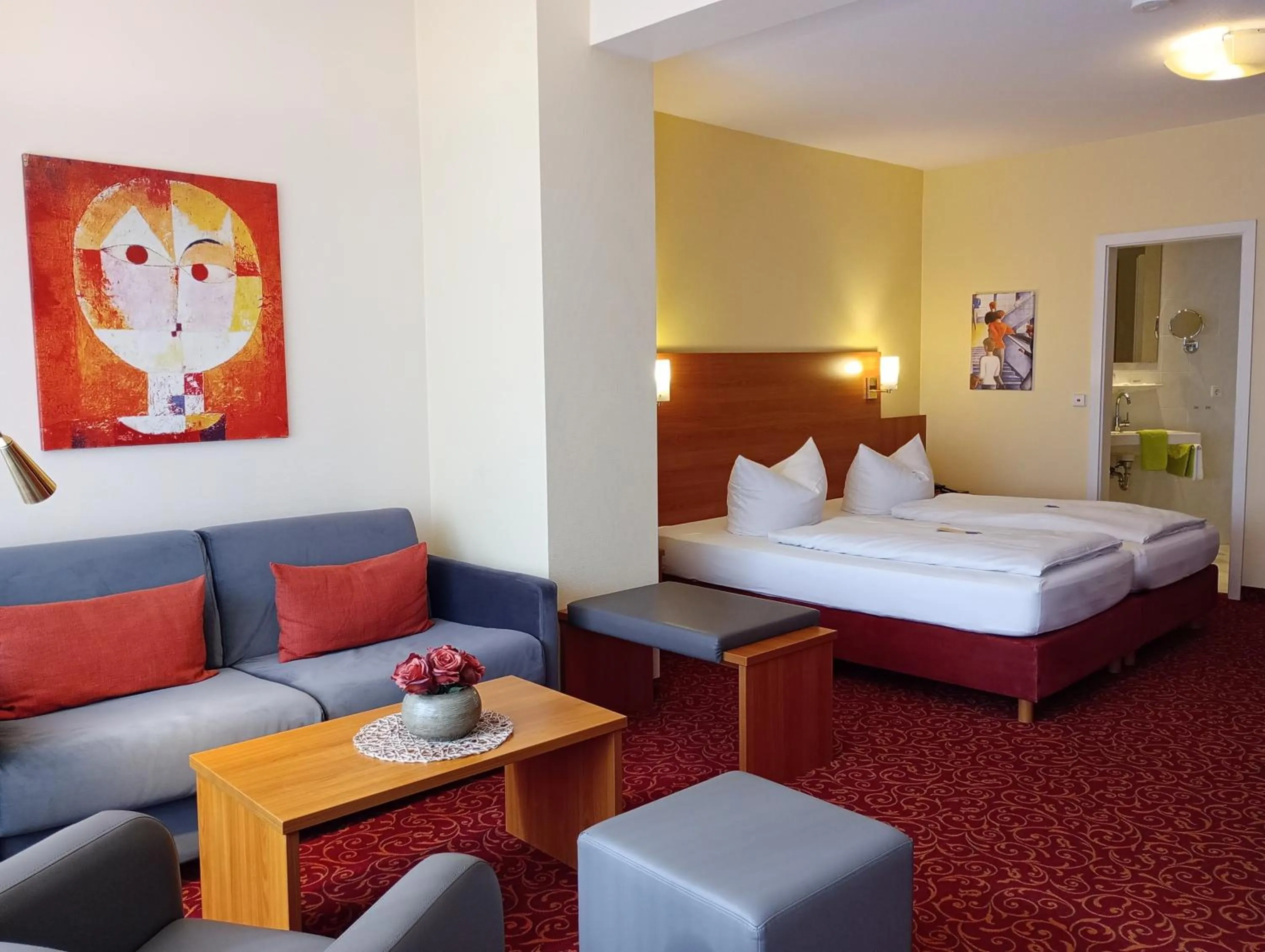 Photo of the whole room, Bed in Hotel Alexa