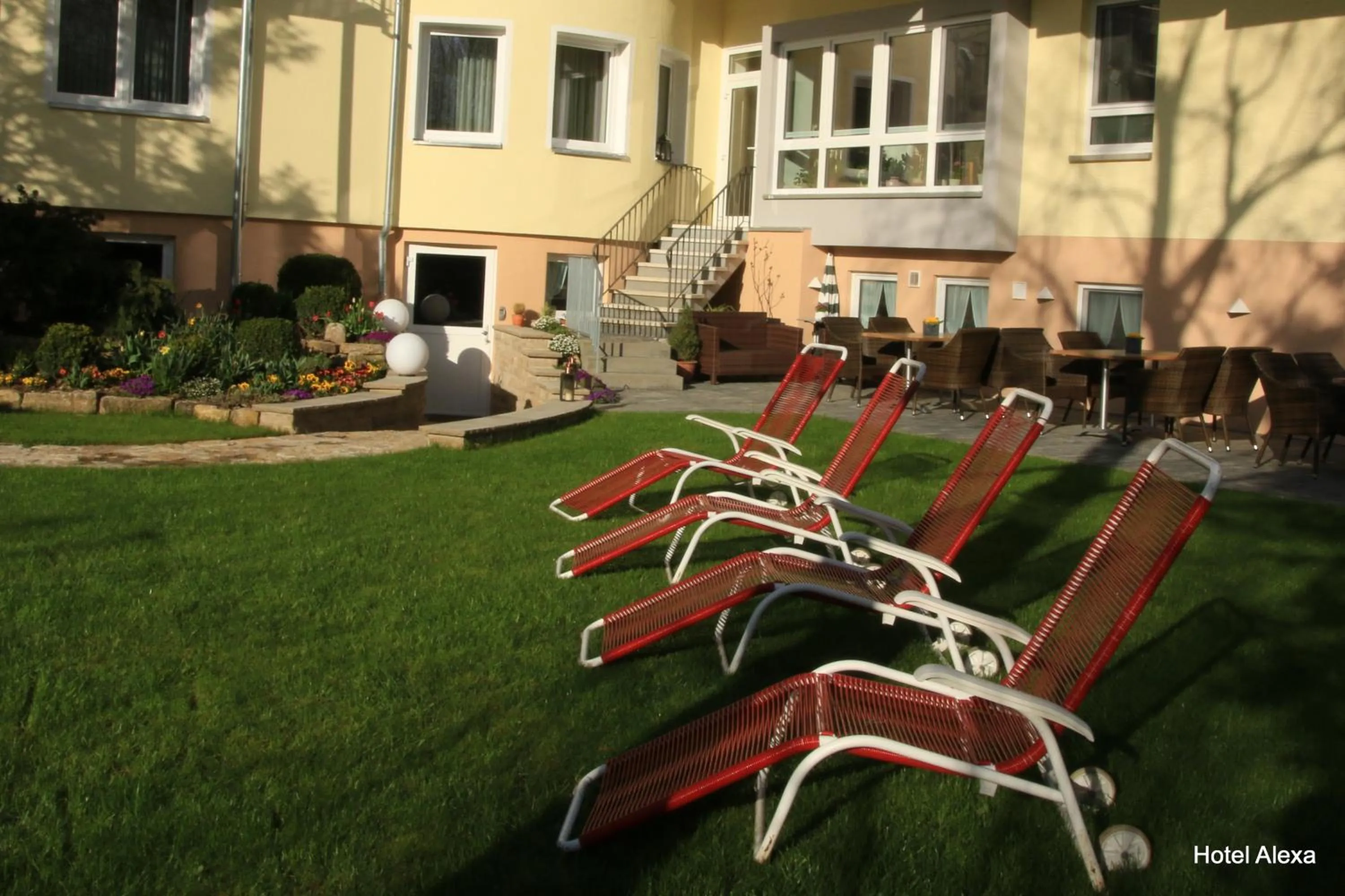 Garden in Hotel Alexa