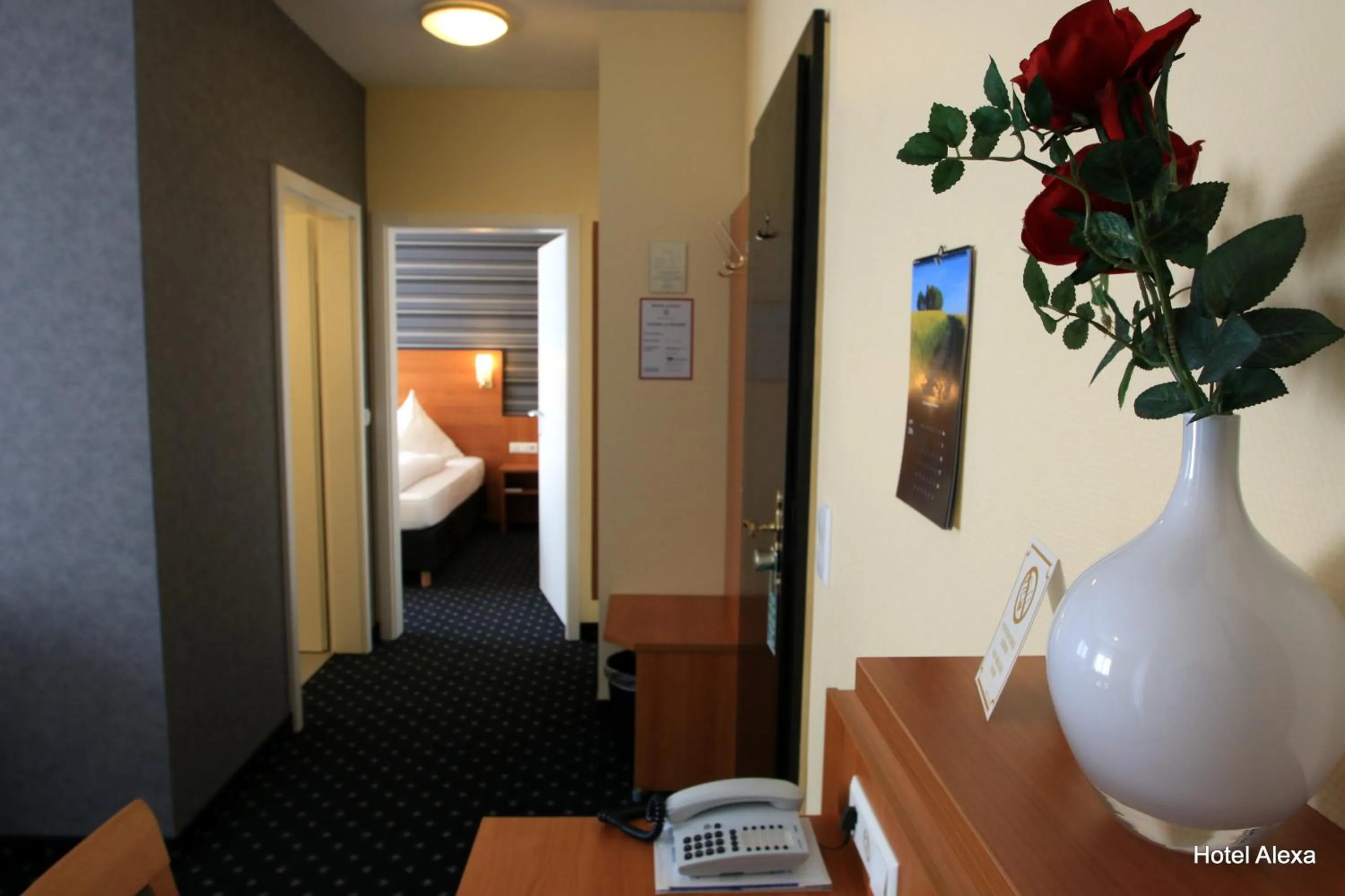 Photo of the whole room, Bed in Hotel Alexa