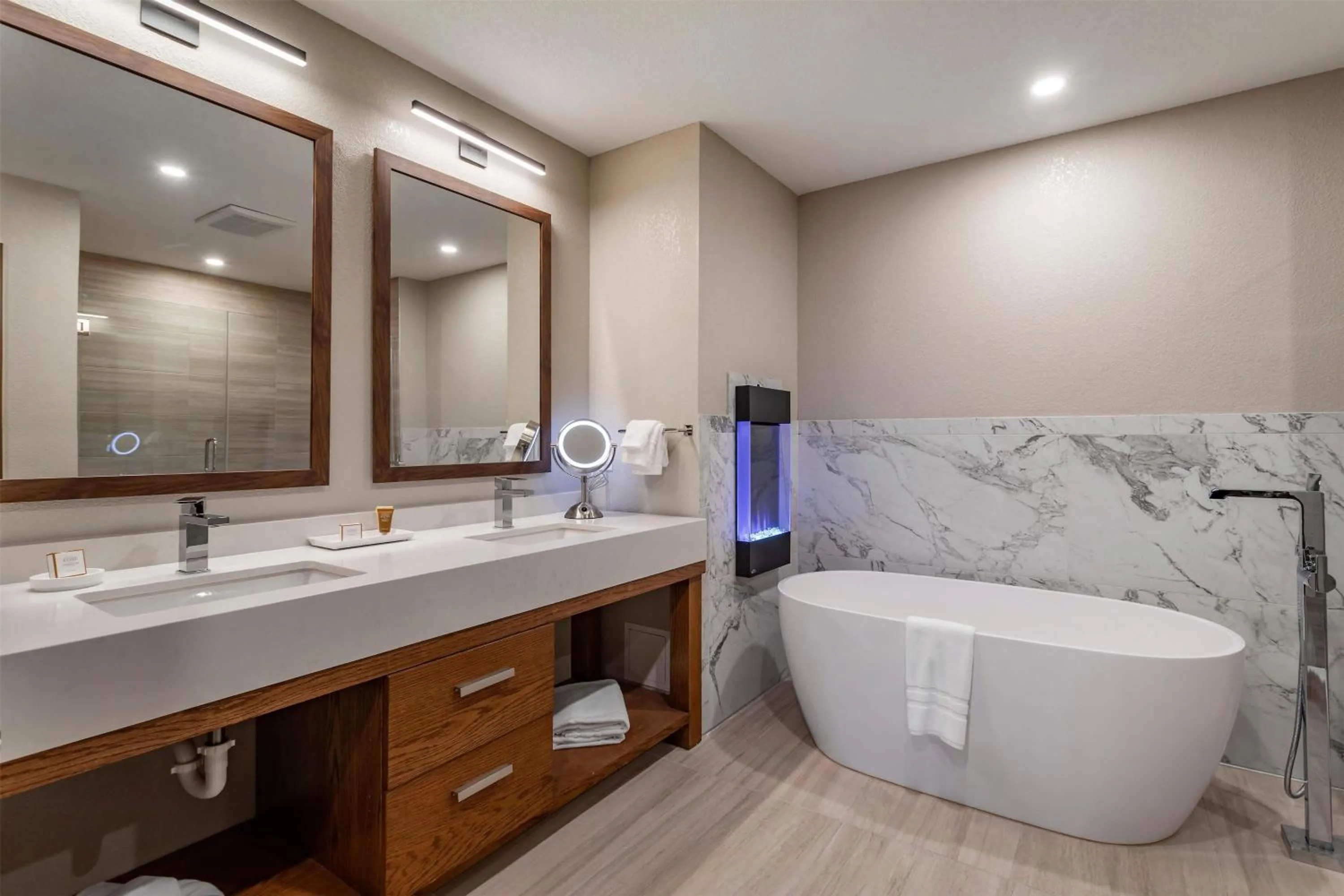 Bathroom in Hilton Vacation Club MountainLoft Gatlinburg