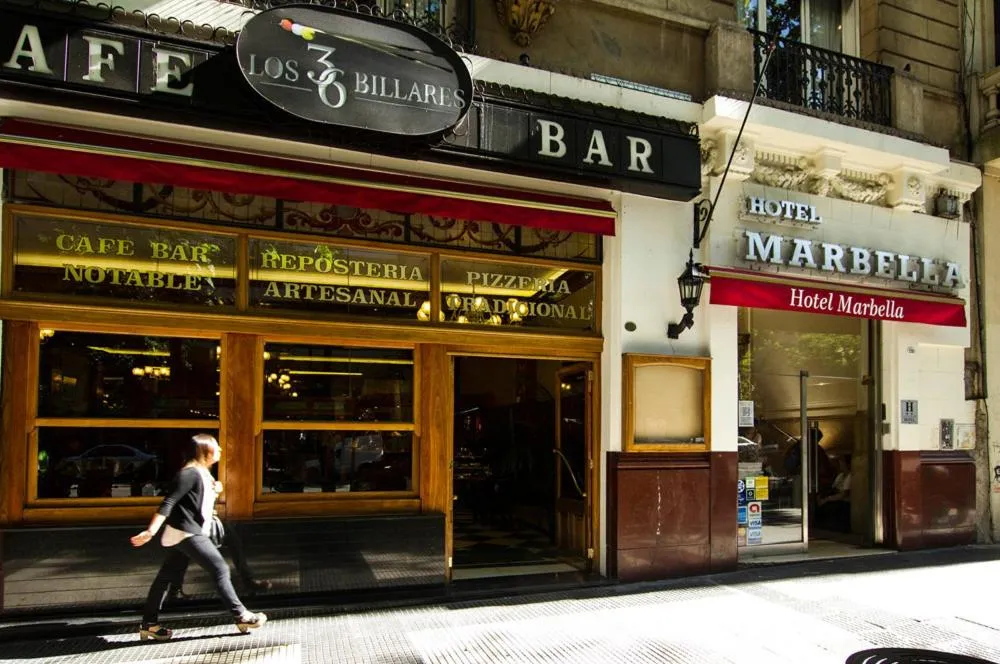 Facade/entrance in Hotel Marbella