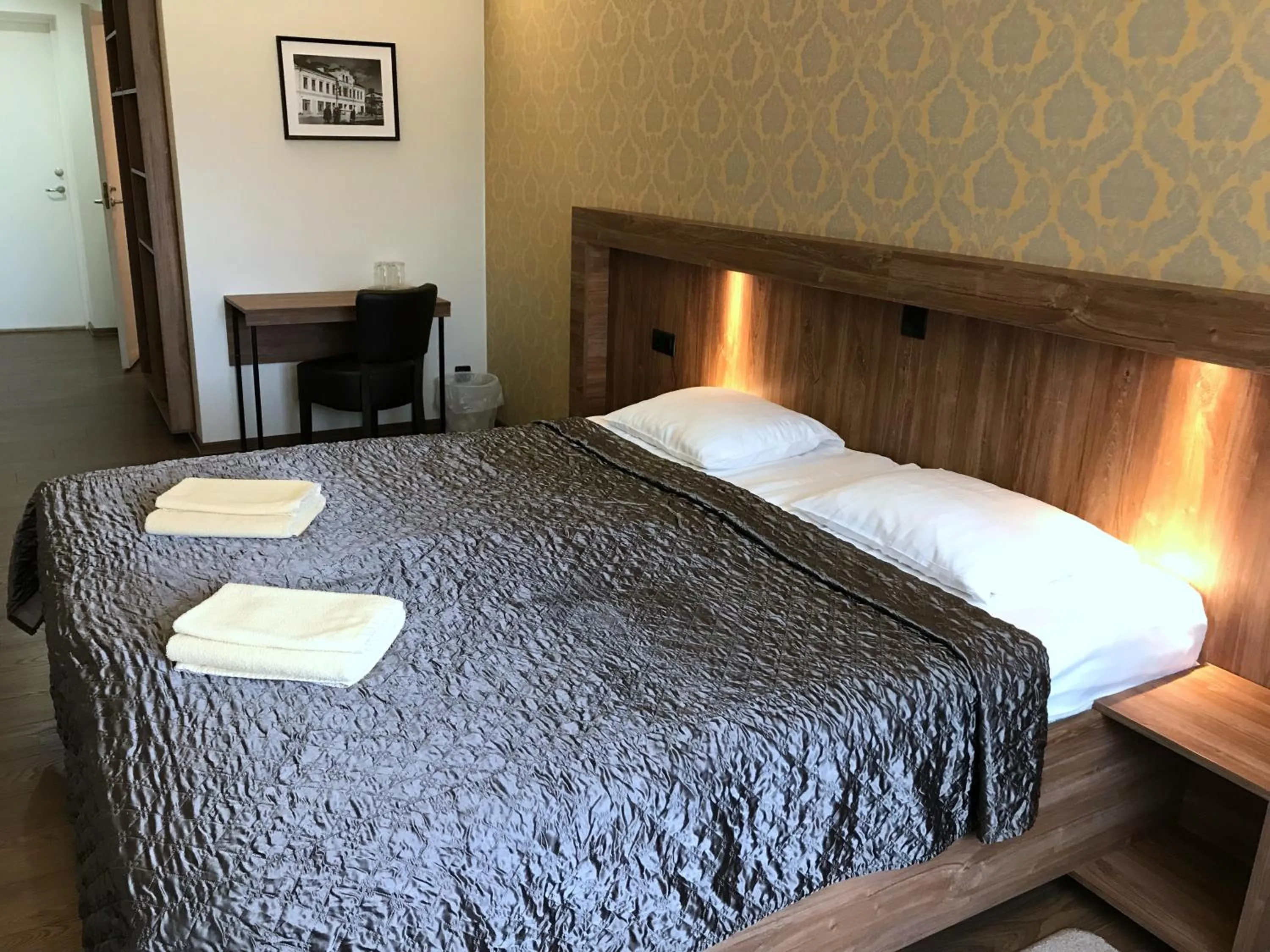 Bedroom, Bed in Hotell Wesenbergh