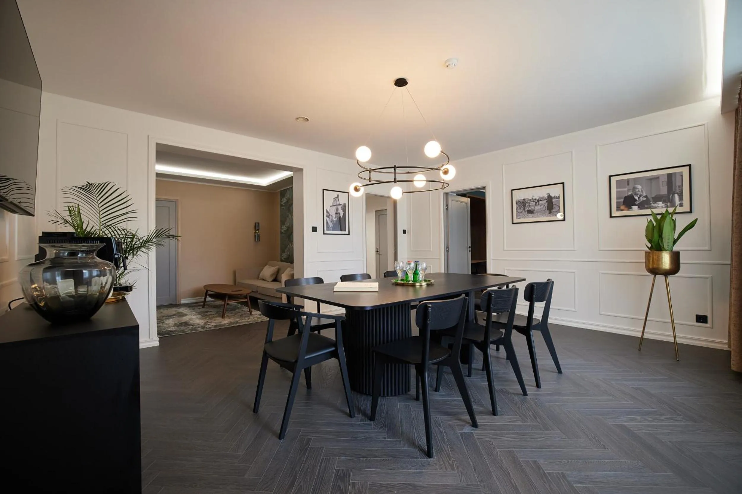 Living room in Hotell Wesenbergh