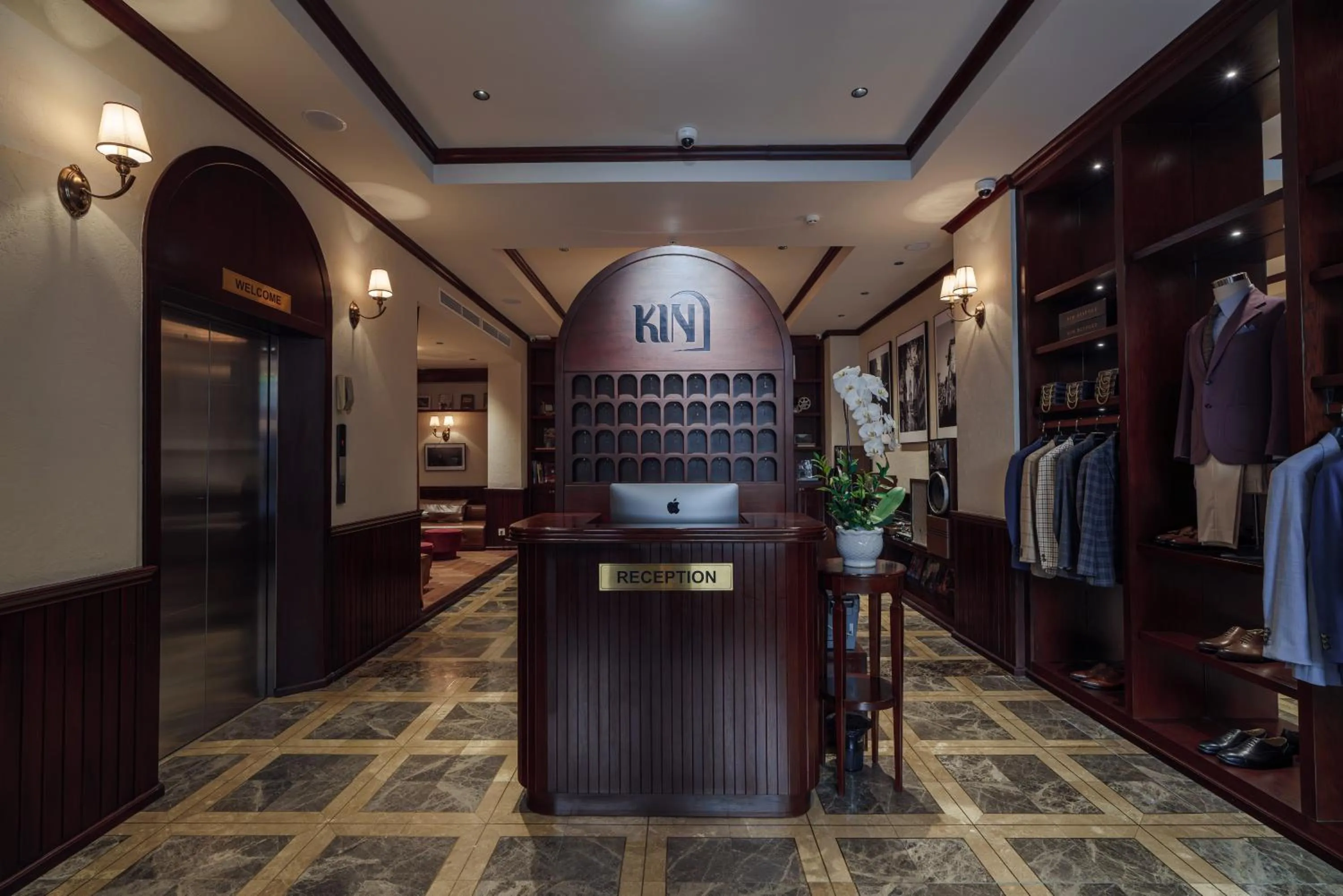 Lobby or reception in Me Gustas Central Hotel