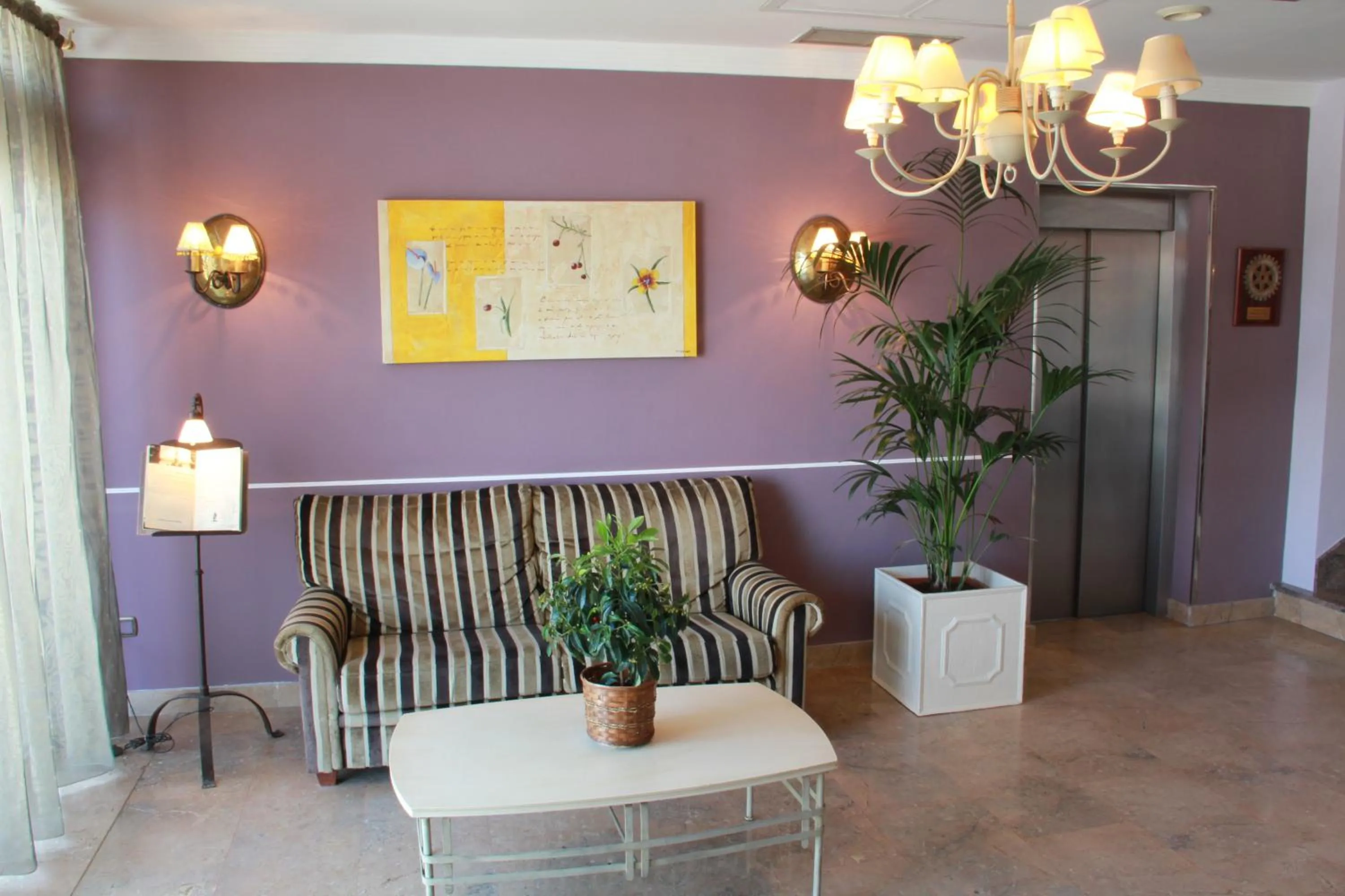 Lobby or reception in Hotel Villa De Ferias