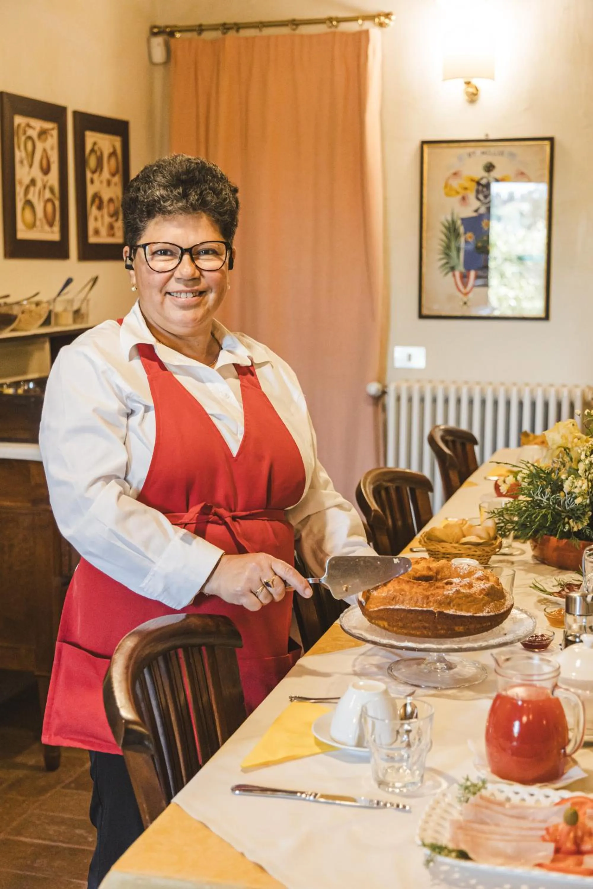 Breakfast in La Veronica Exclusive Chianti Resort