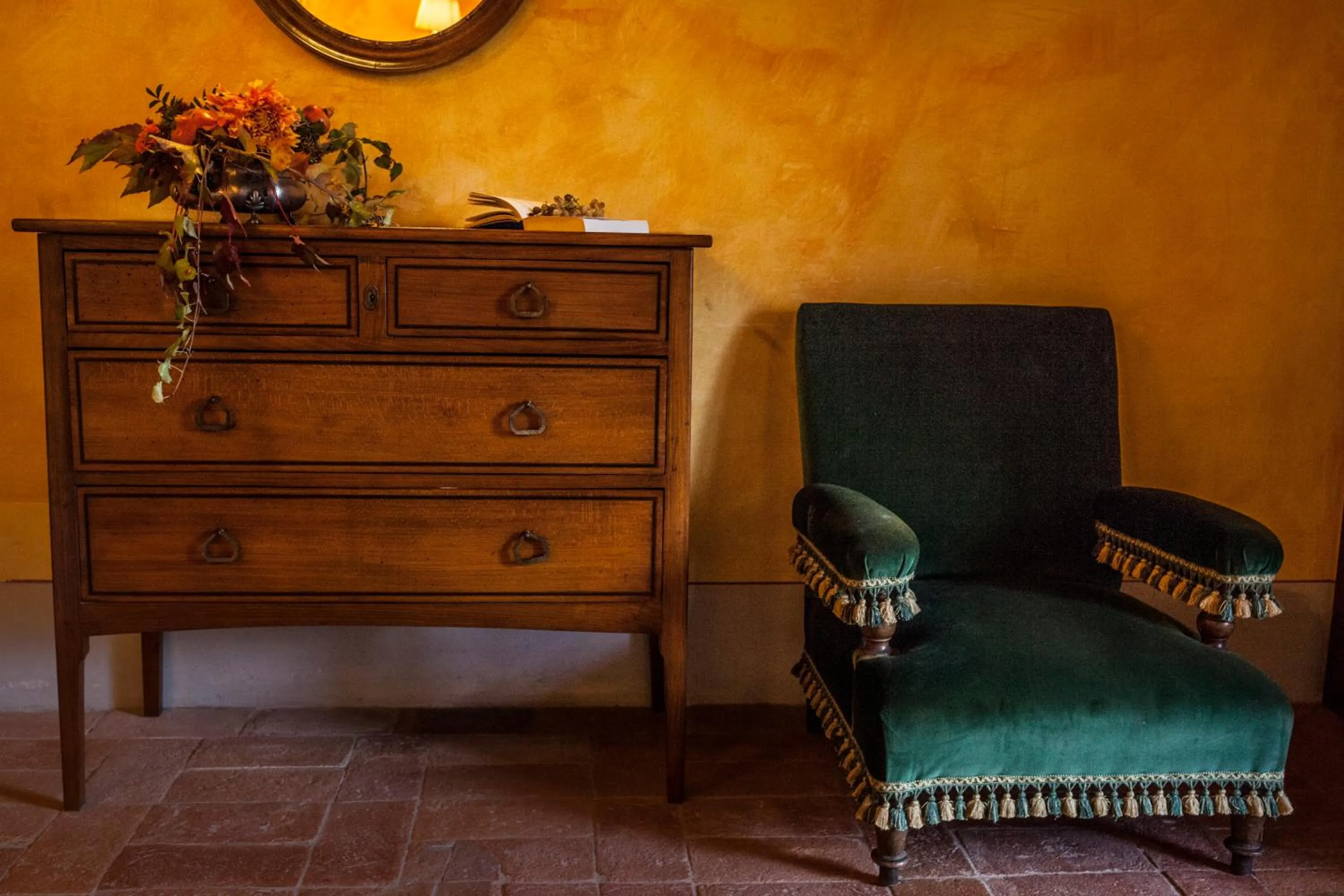 Seating area in La Veronica Exclusive Chianti Resort