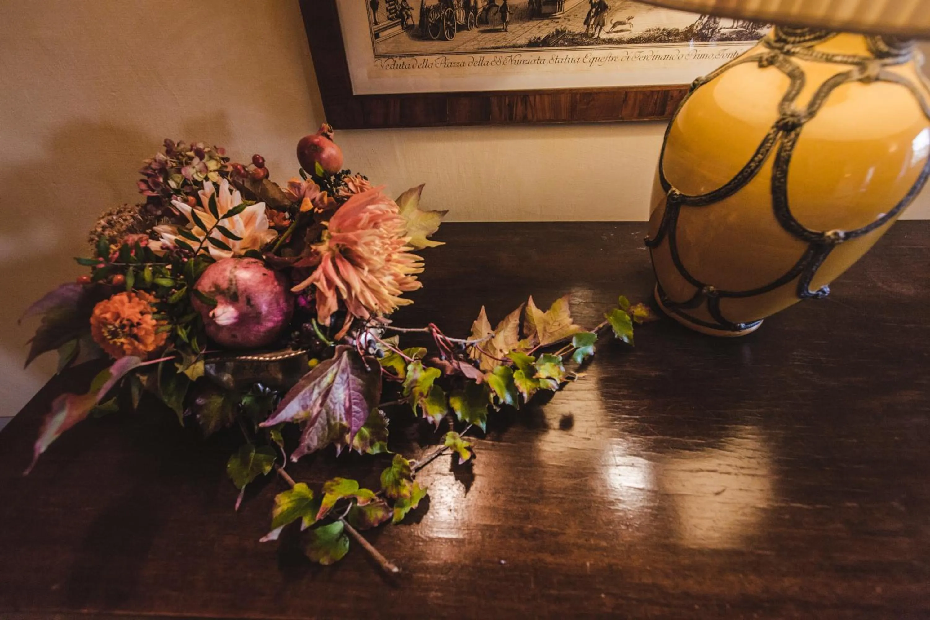 Decorative detail in La Veronica Exclusive Chianti Resort