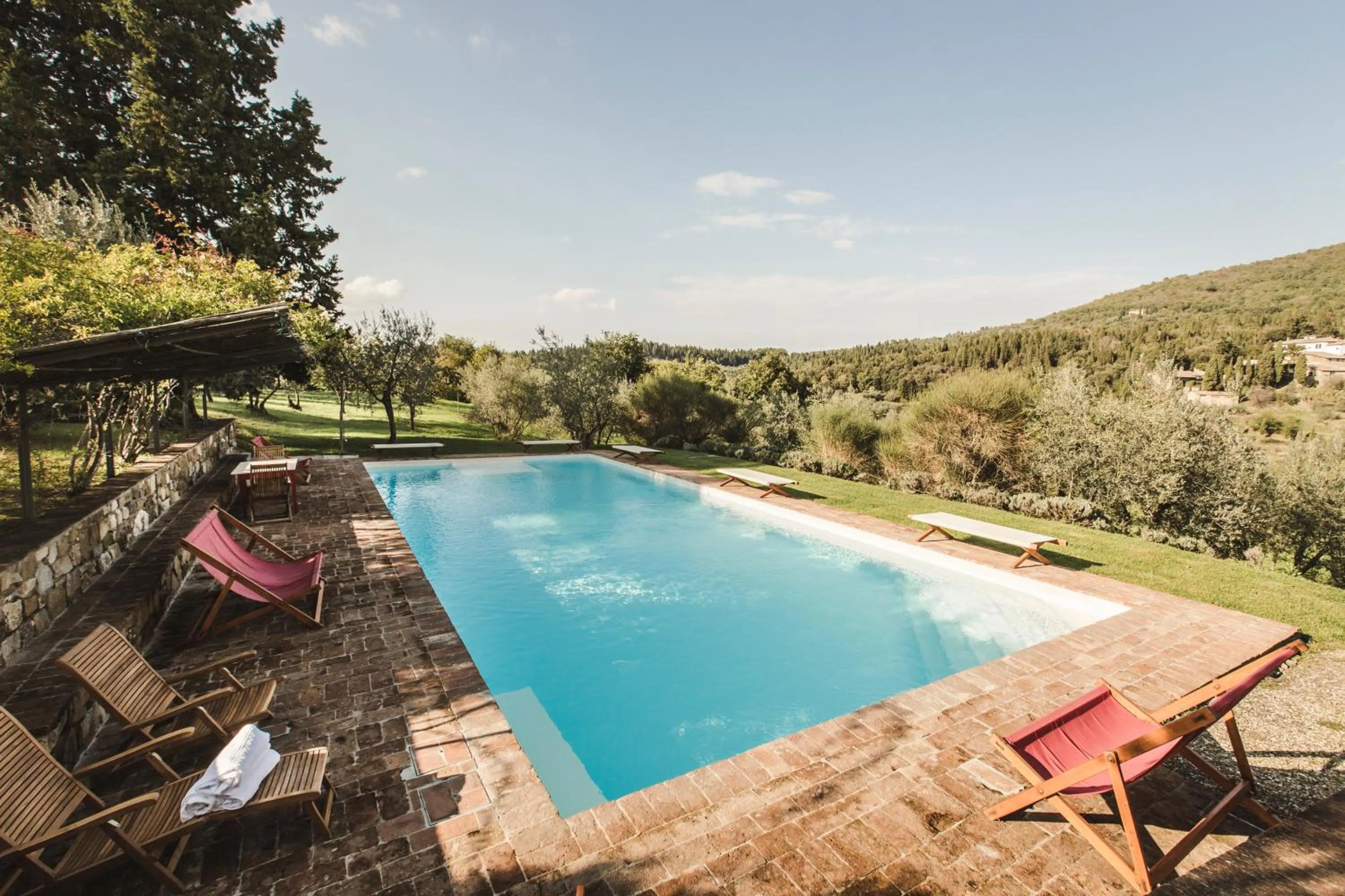 Garden in La Veronica Exclusive Chianti Resort