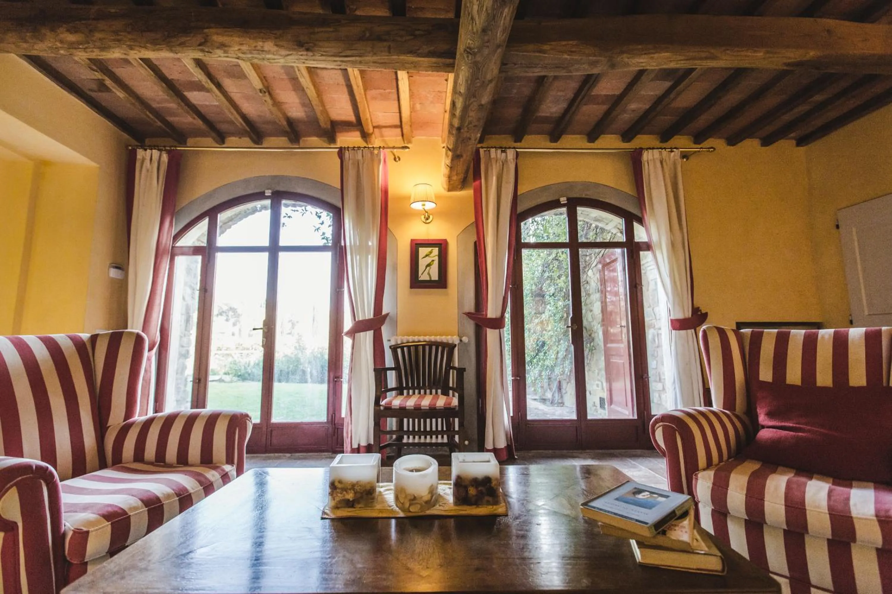Living room in La Veronica Exclusive Chianti Resort