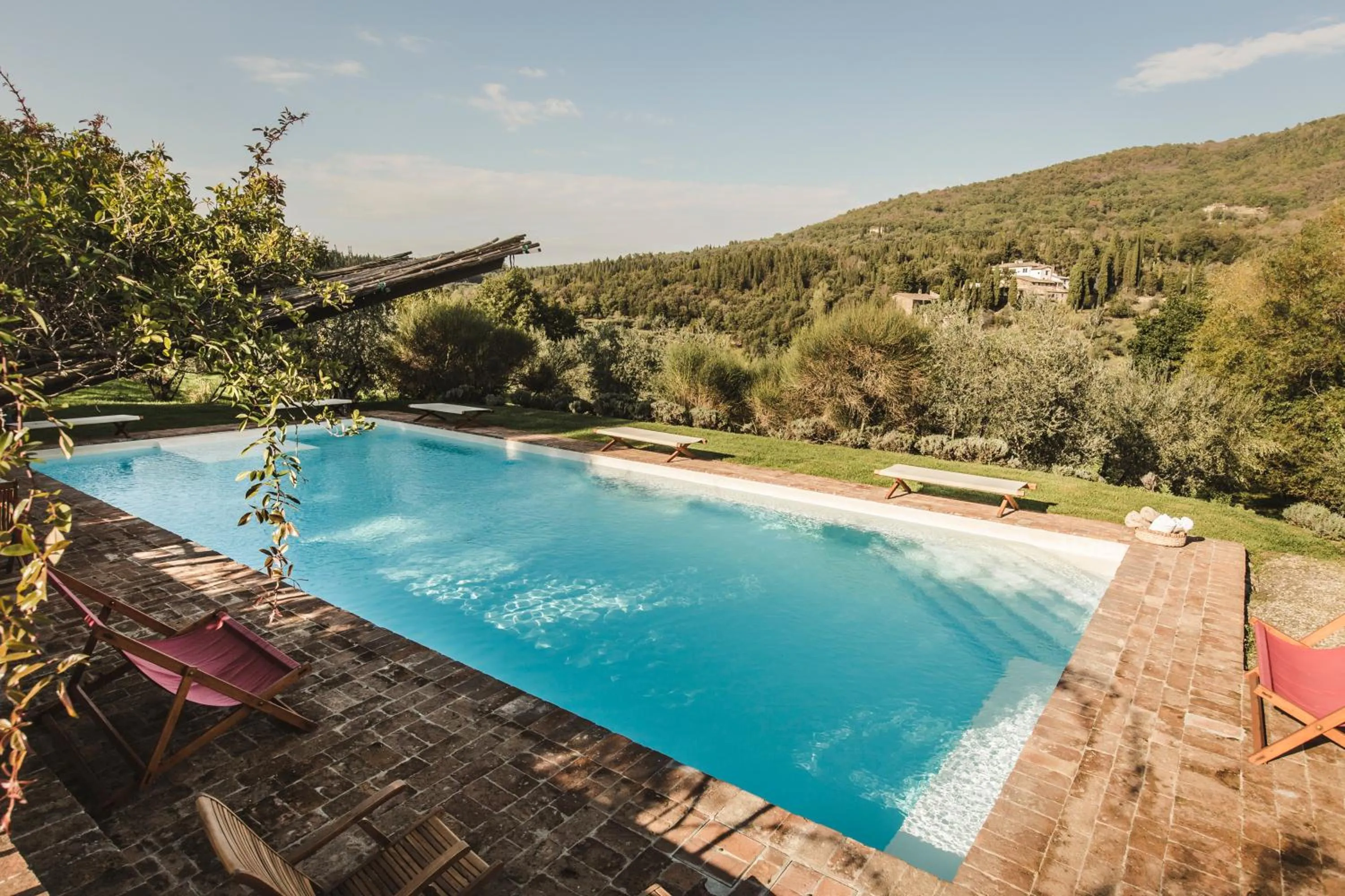 Swimming pool in La Veronica Exclusive Chianti Resort